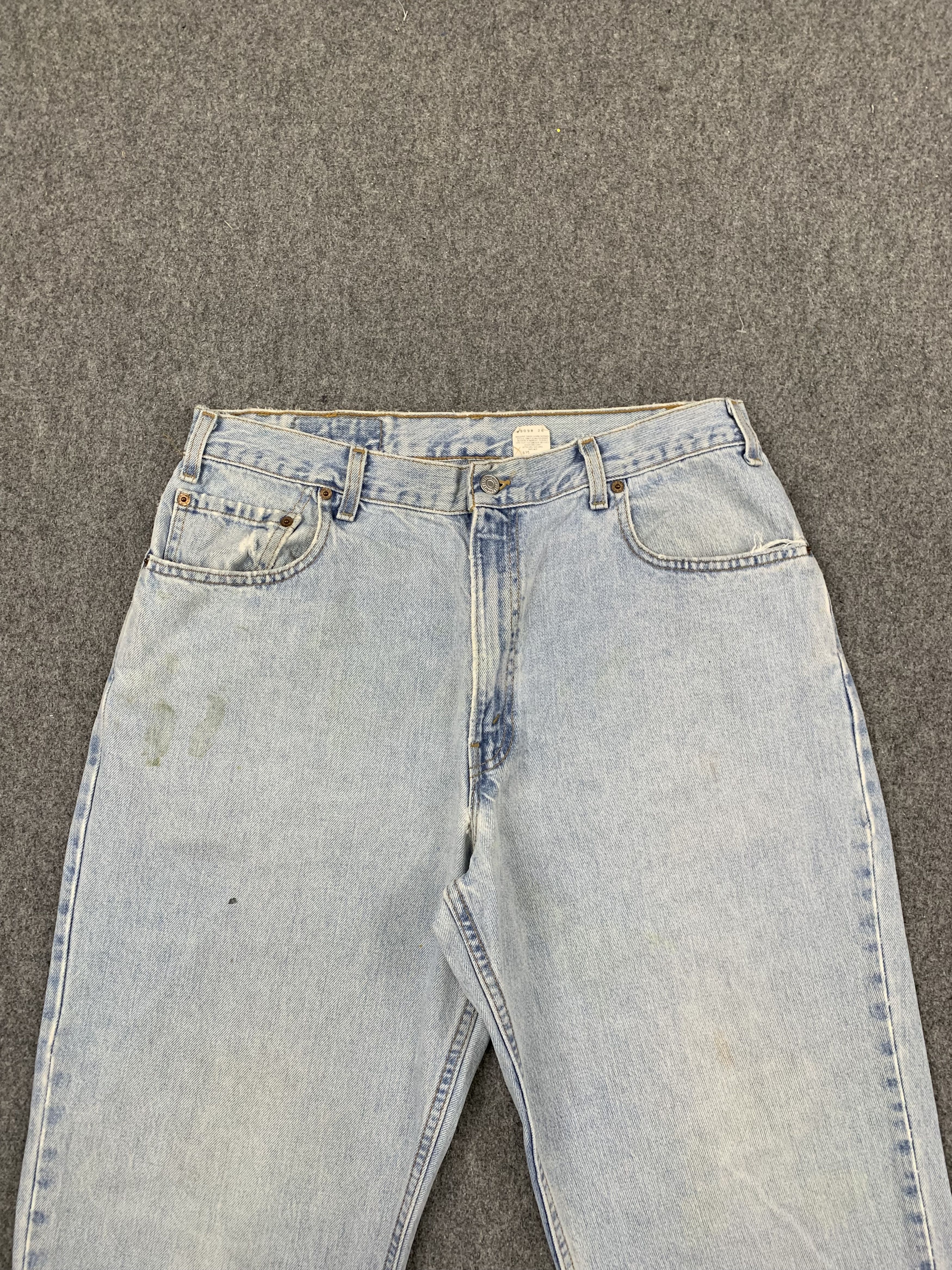 Levi's Vintage 90s Levis 560 Light Wash Jeans DP1778 Size US 35 - 2 Thumbnail