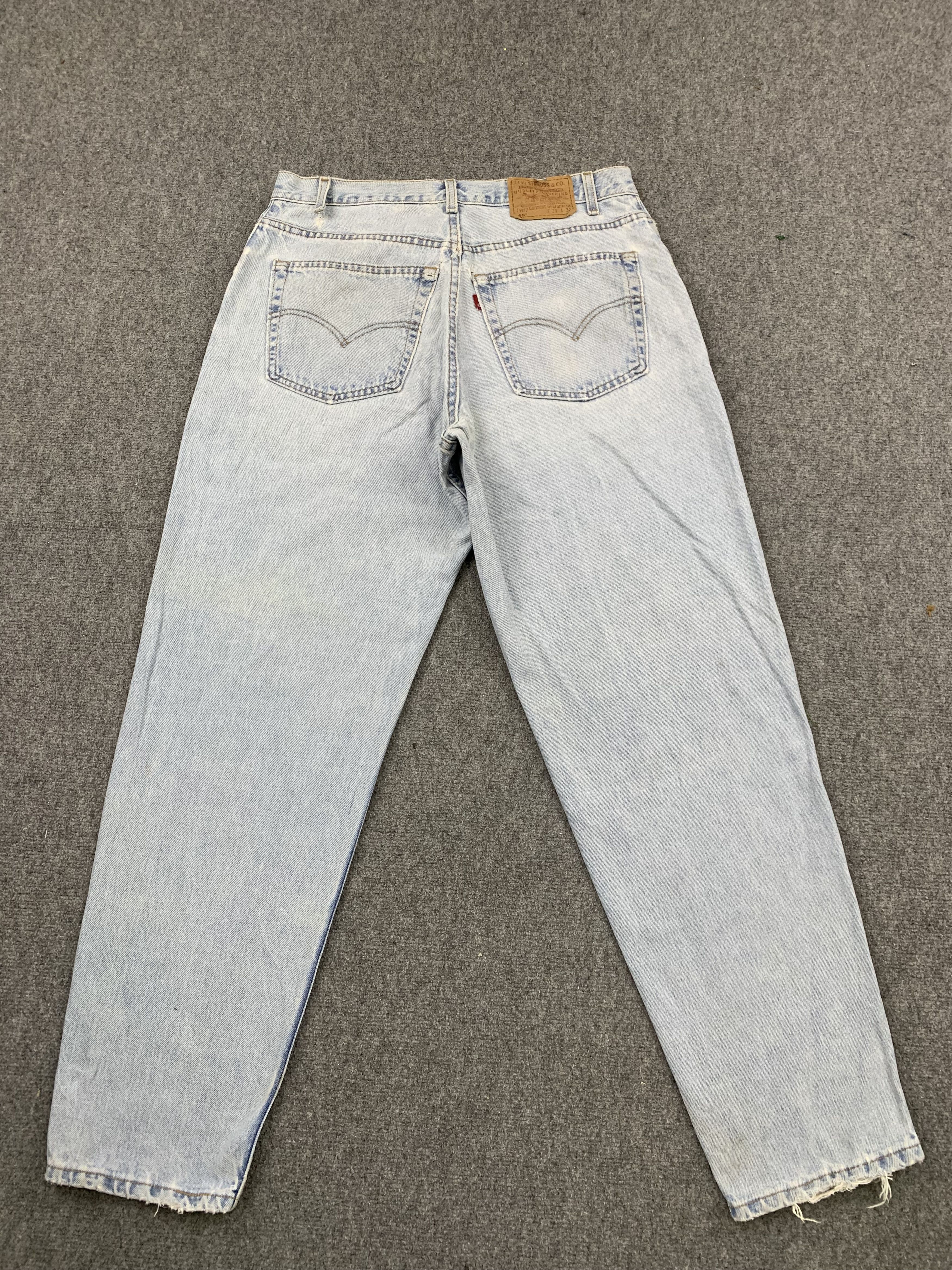 Levi's Vintage 90s Levis 560 Light Wash Jeans DP1778 Size US 35 - 3 Thumbnail