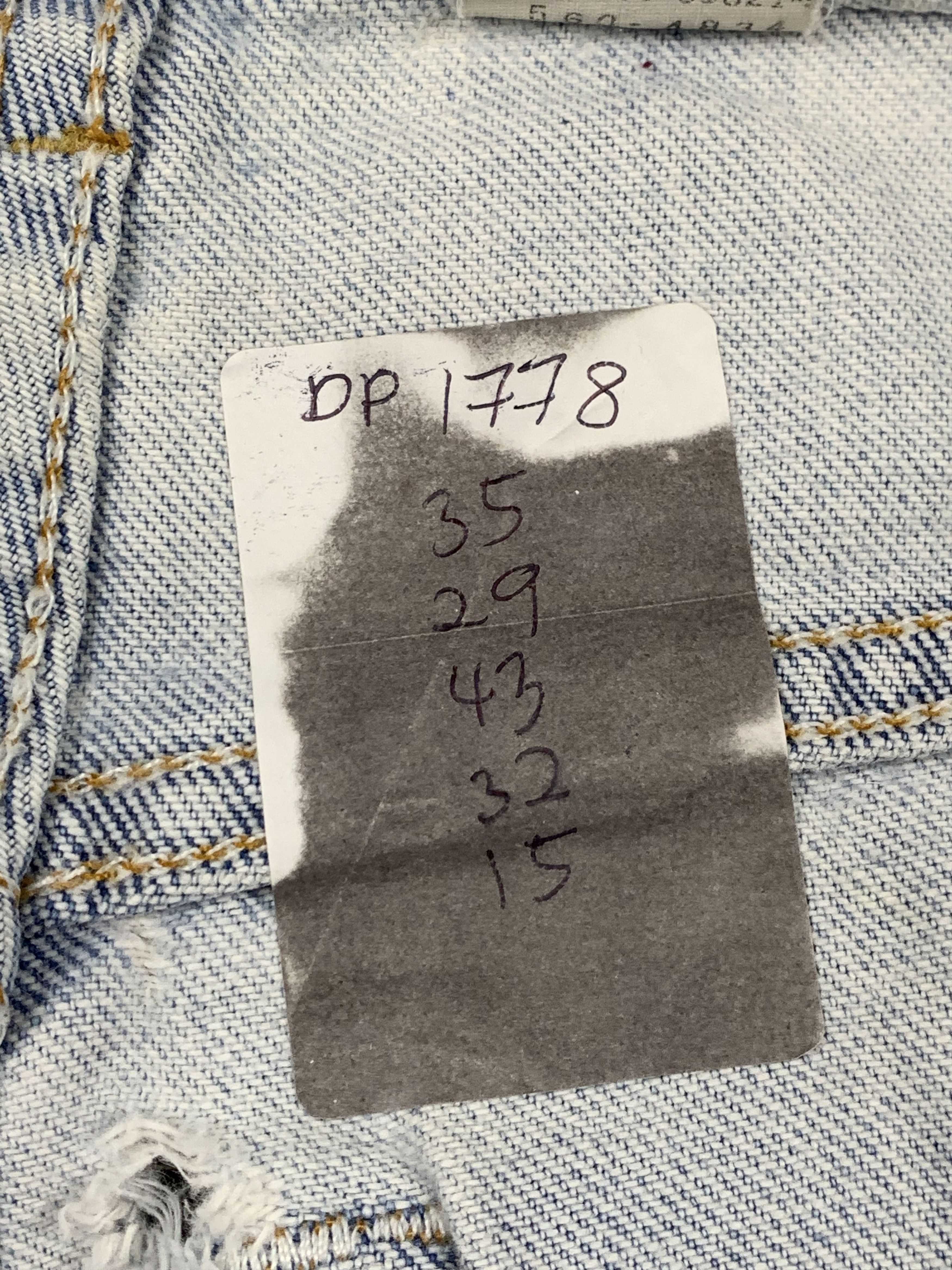 Levi's Vintage 90s Levis 560 Light Wash Jeans DP1778 Size US 35 - 16 Thumbnail