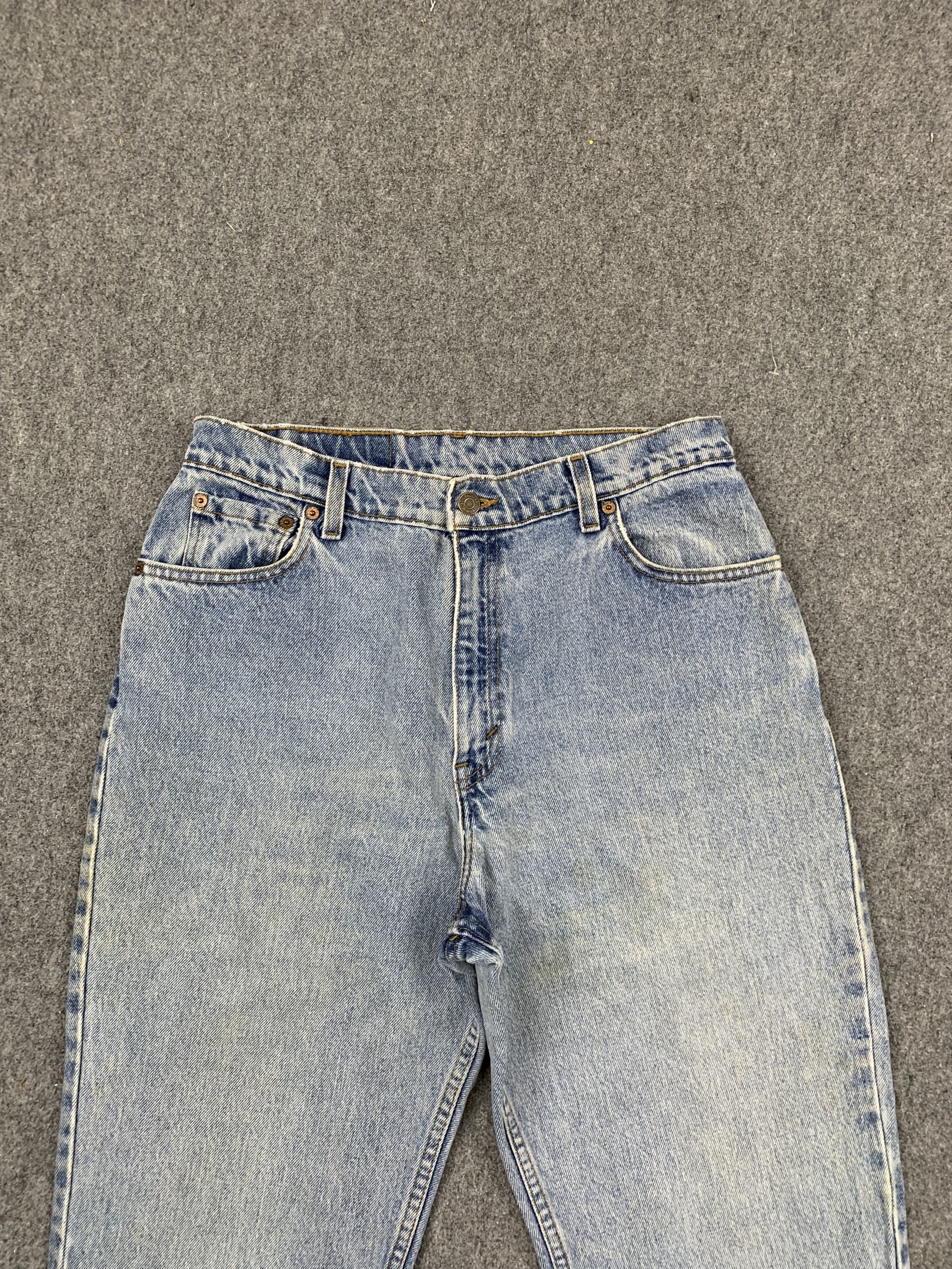 Levi's Vintage 90s Levis 550 Light Blue Jeans DP1777 Size US 32 / EU 48 - 2 Thumbnail