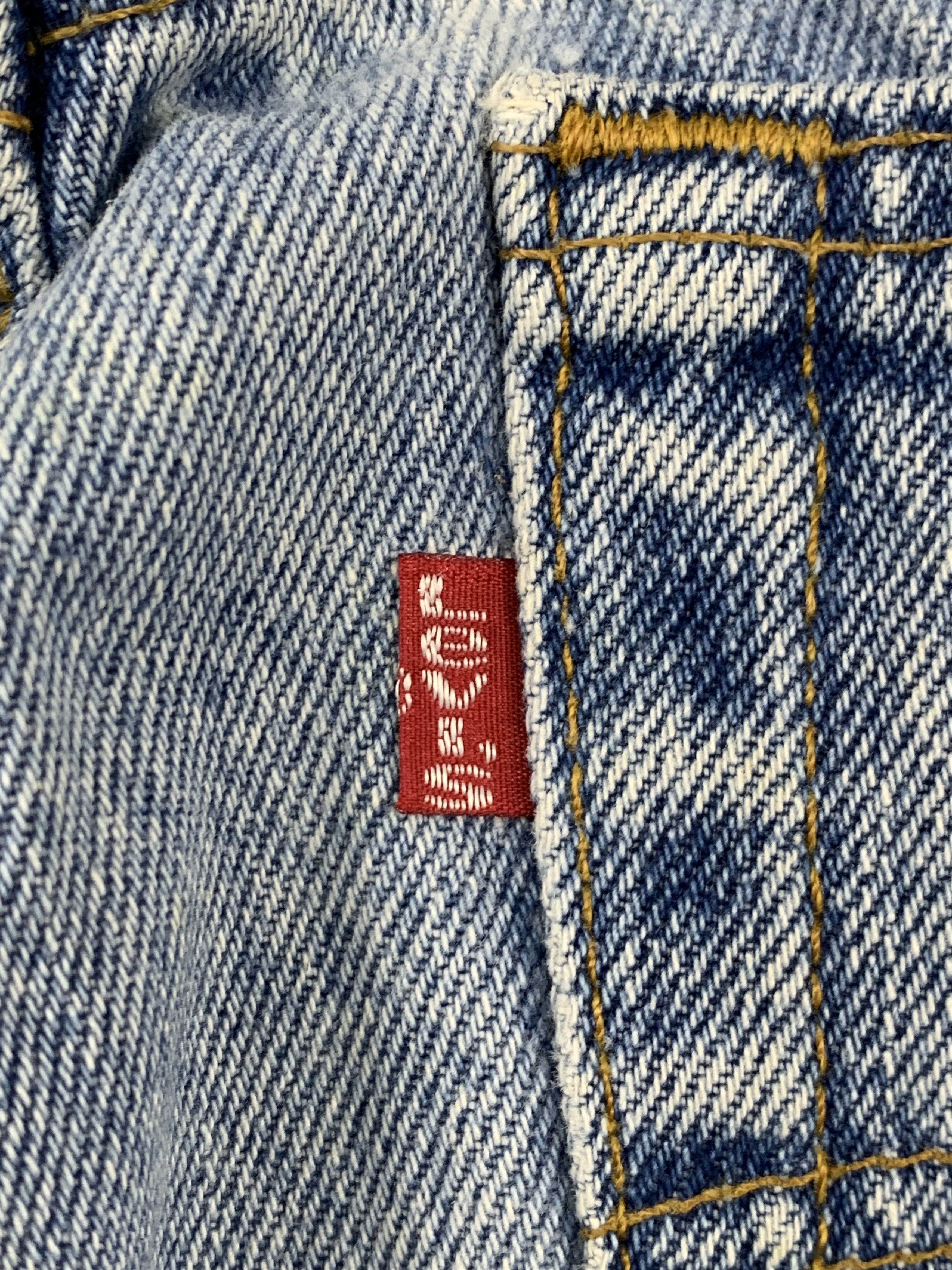 Levi's Vintage 90s Levis 550 Light Blue Jeans DP1777 Size US 32 / EU 48 - 6 Thumbnail