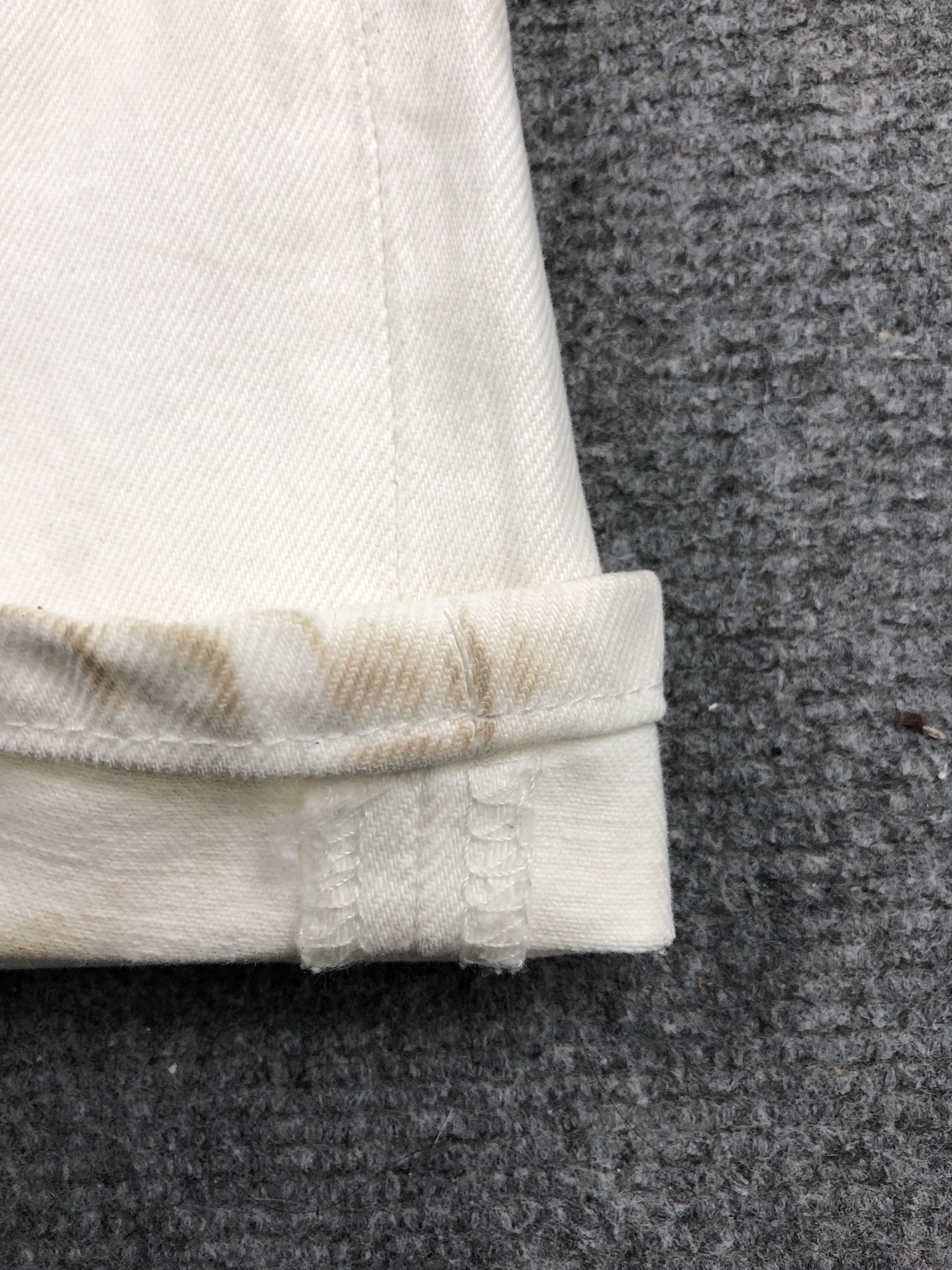 Levi's 90s Vintage Levis 501 White Jeans DP1405 Size US 38 / EU 54 - 10 Thumbnail