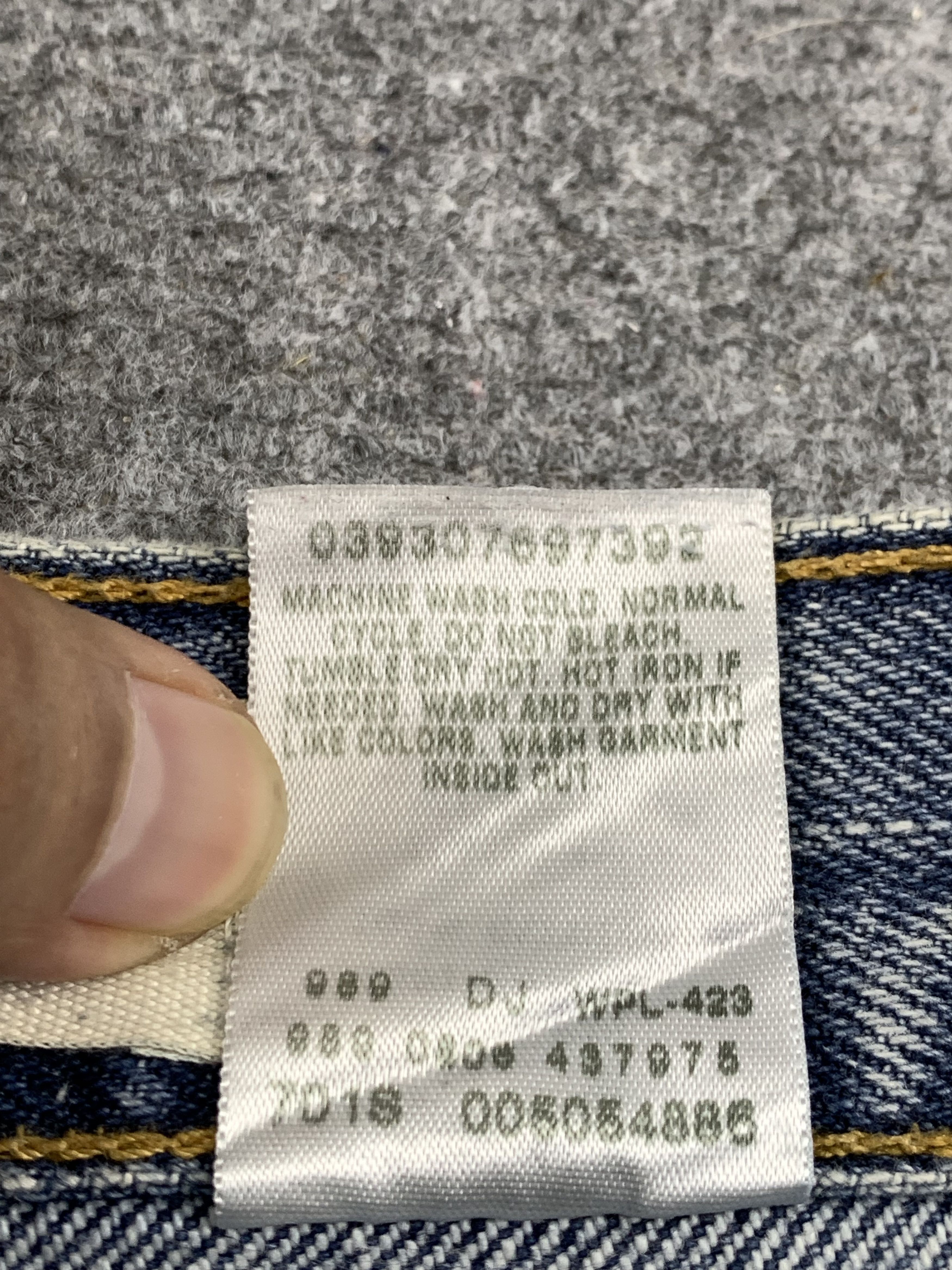 Levi's × Vintage Vintage Levis 505 Light Wash Jeans DP1776 Size US 34 / EU 50 - 7 Thumbnail