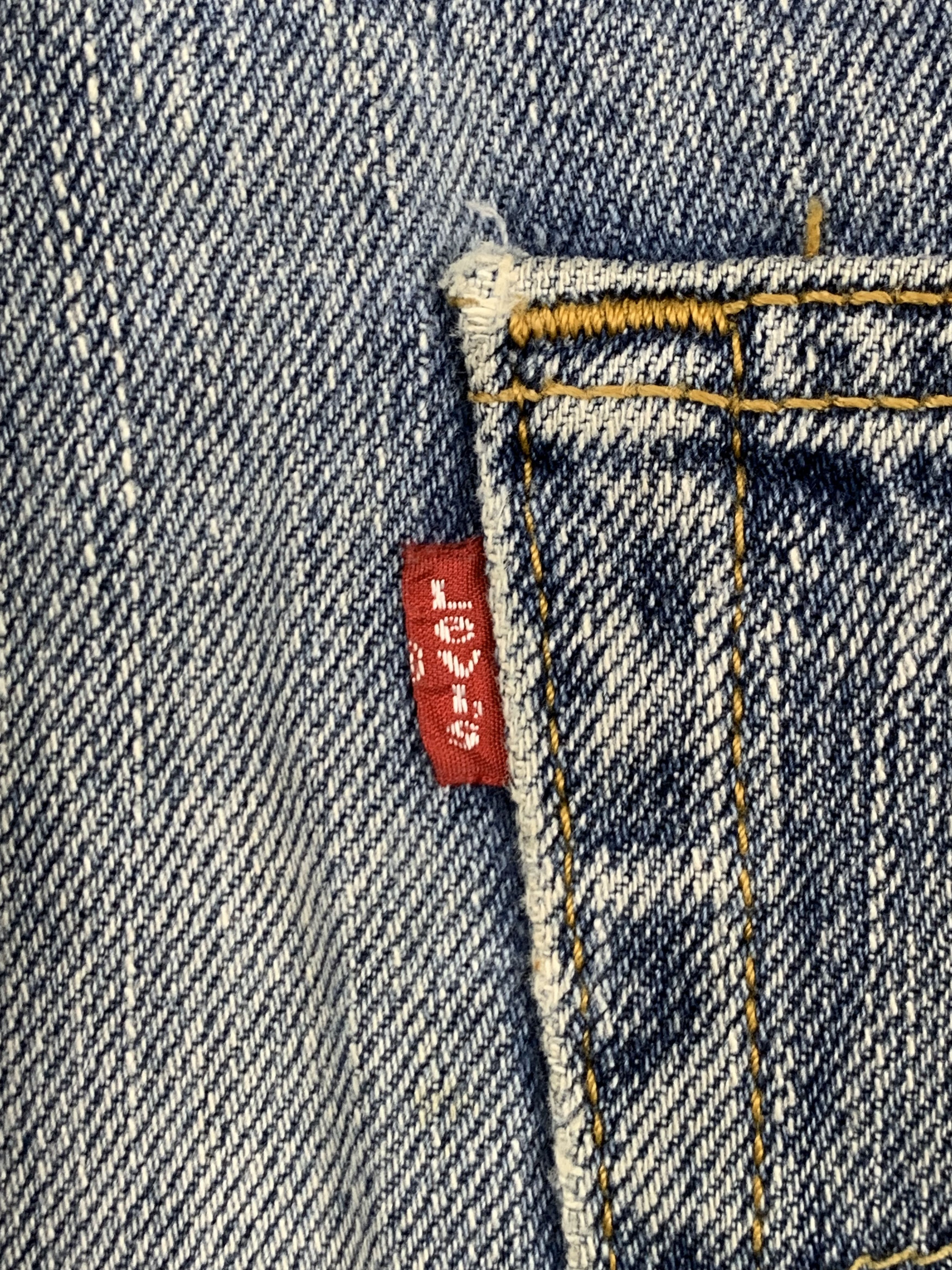 Levi's × Vintage Vintage Levis 505 Light Wash Jeans DP1776 Size US 34 / EU 50 - 8 Thumbnail