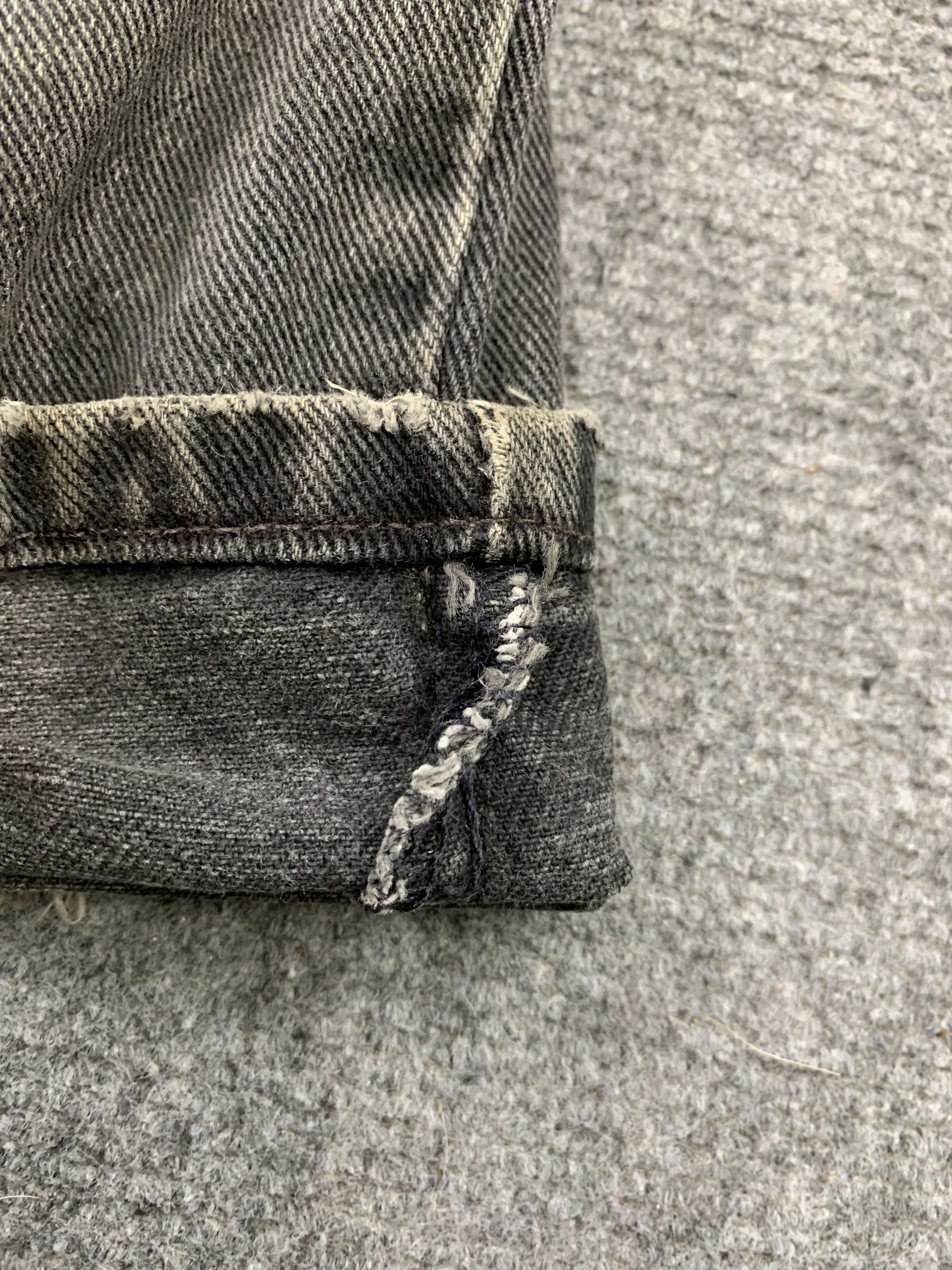 Levi's 90s Faded Black Vintage Levis 550 Jeans DP1775 Size US 38 / EU 54 - 10 Thumbnail