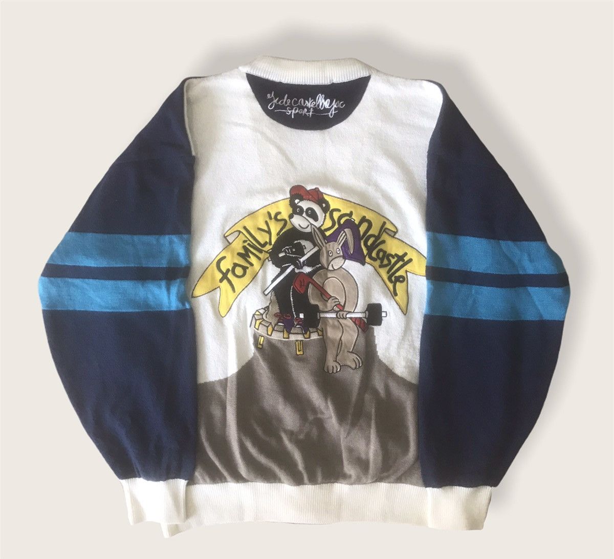 Designer Jean-Charles De Castelbajac Cardigan Size US L / EU 52-54 / 3 - 7 Thumbnail