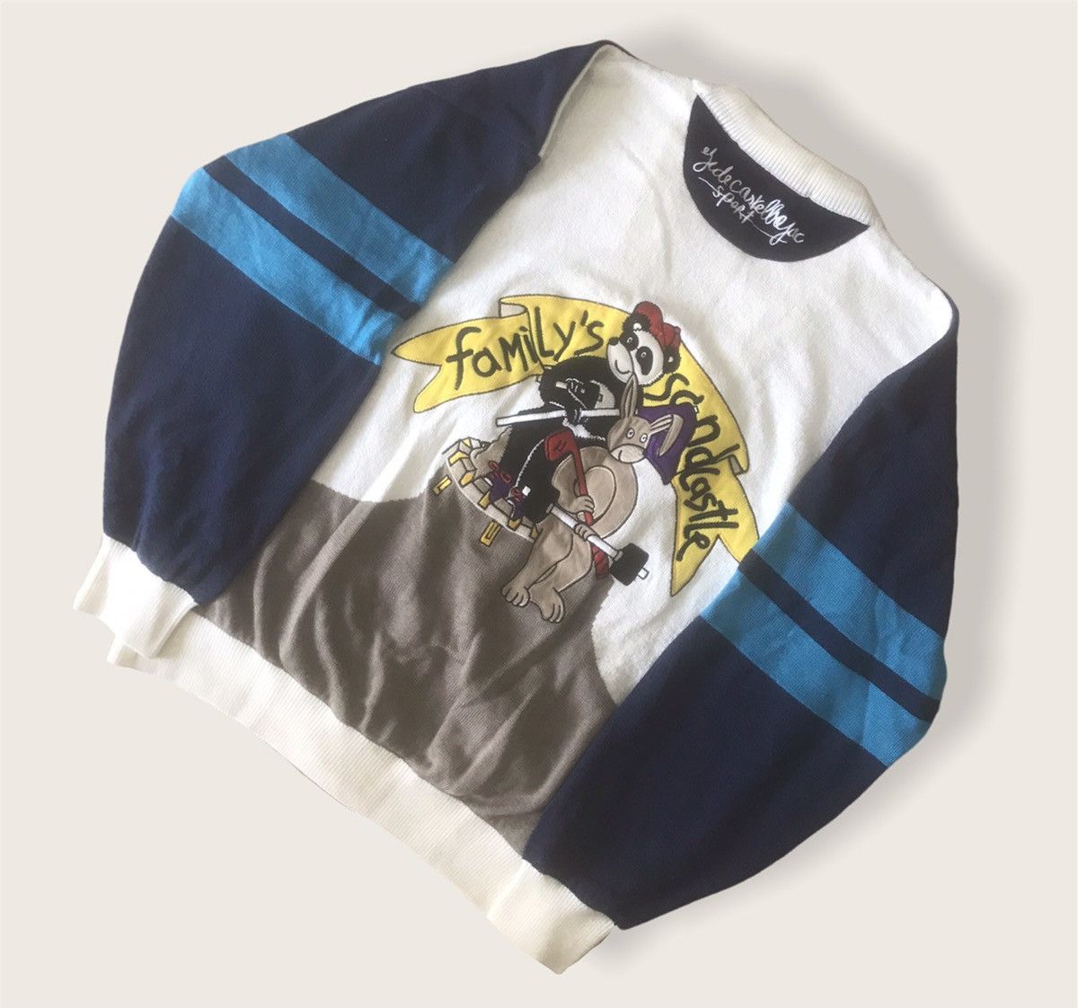 Designer Jean-Charles De Castelbajac Cardigan Size US L / EU 52-54 / 3 - 18 Thumbnail