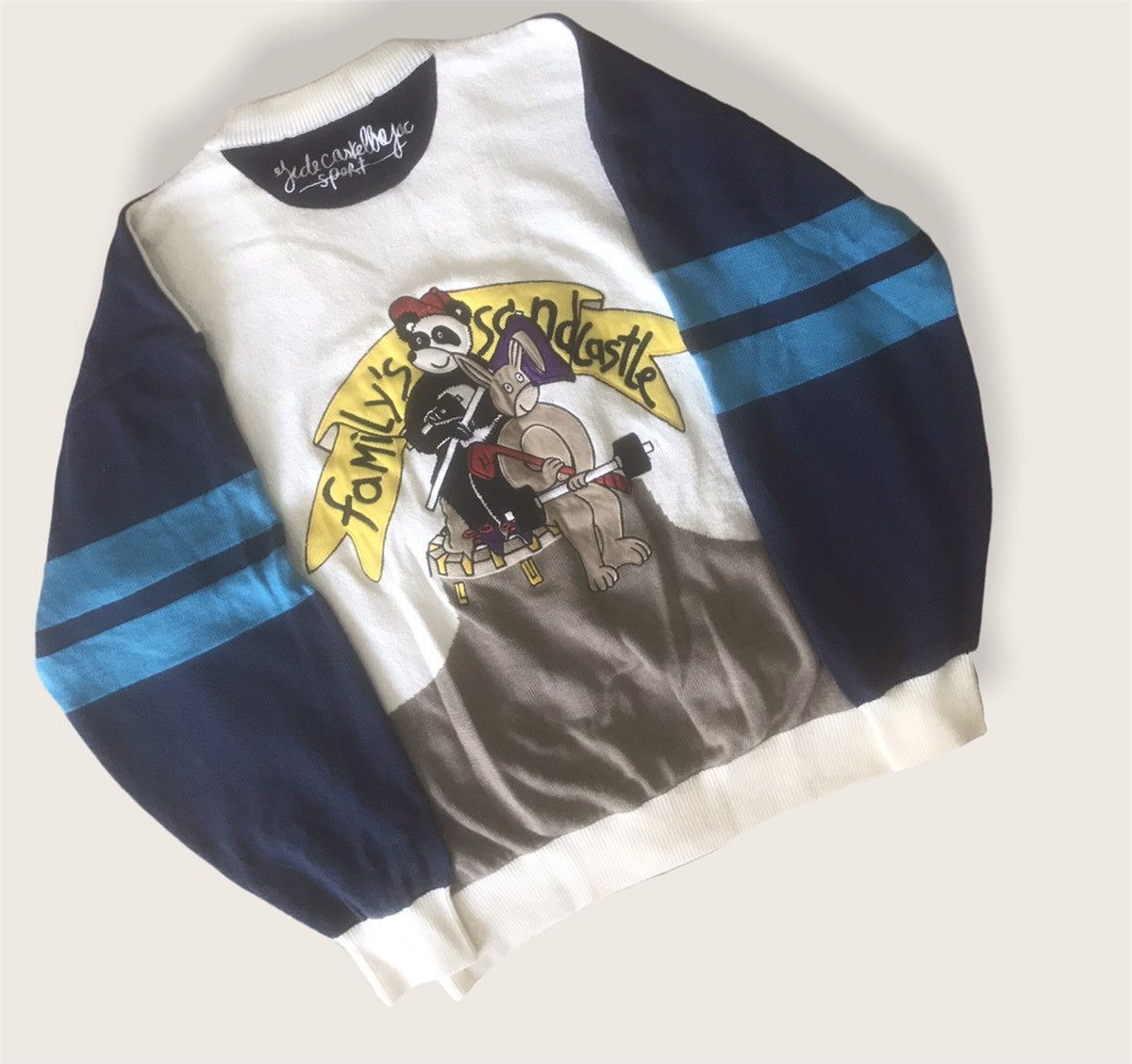 Designer Jean-Charles De Castelbajac Cardigan Size US L / EU 52-54 / 3 - 17 Thumbnail
