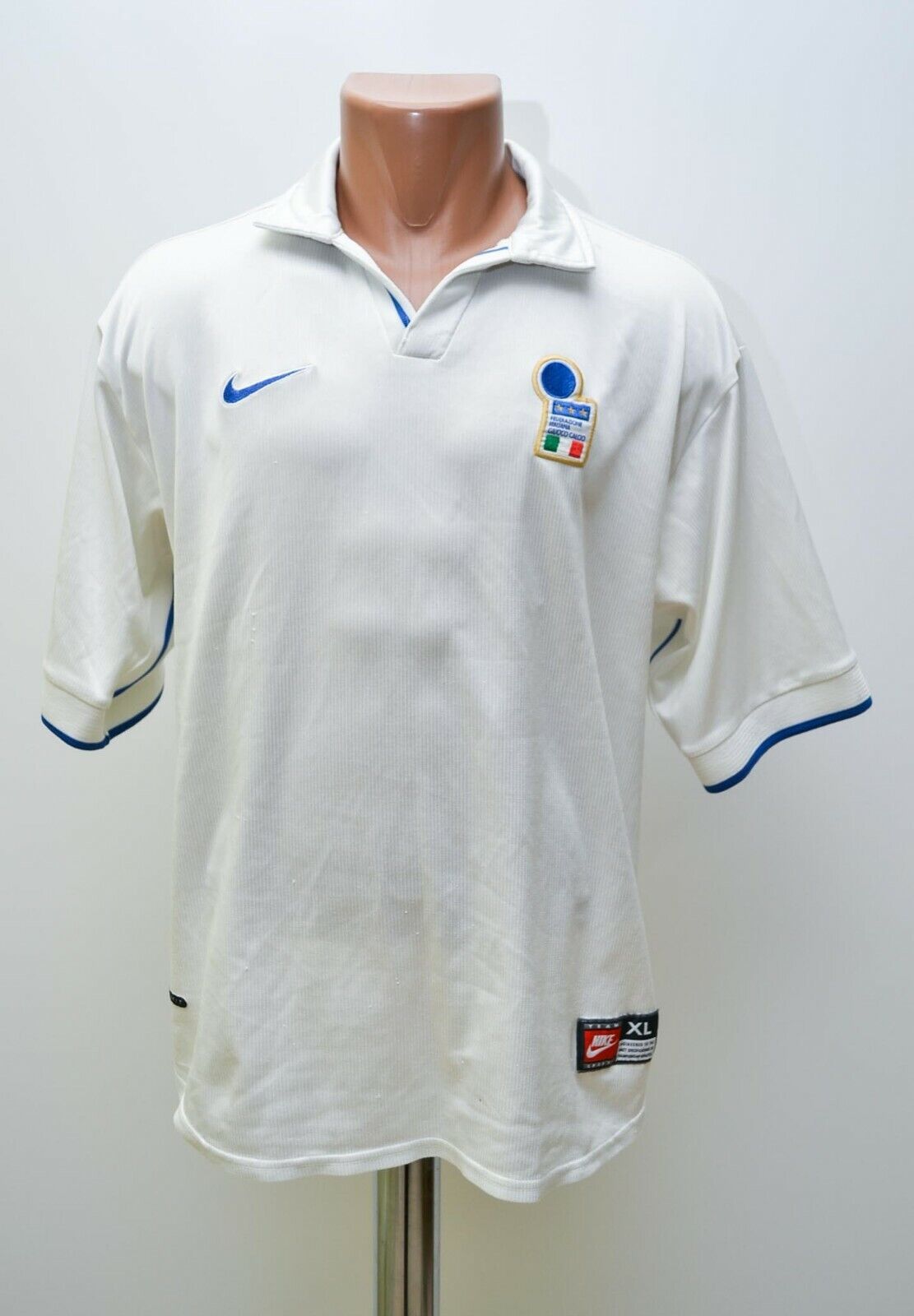 ITALY 1997/1998 AWAY SHIRT JERSEY NIKE SIZE XL ADULT