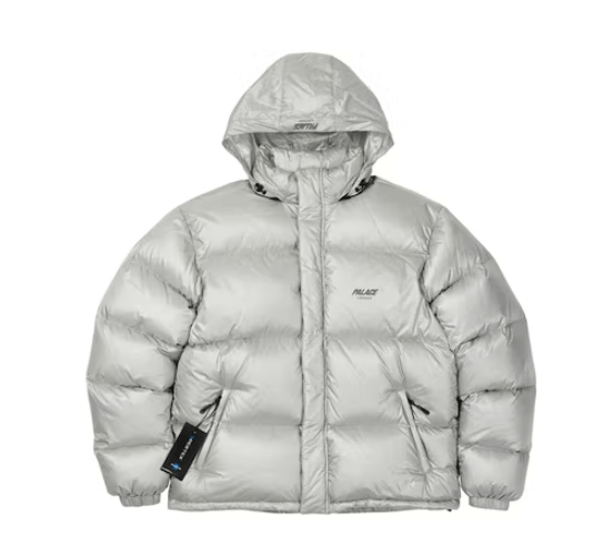 Palace Palace Pertex London Puffa Silver SS22 Size XL | Grailed 