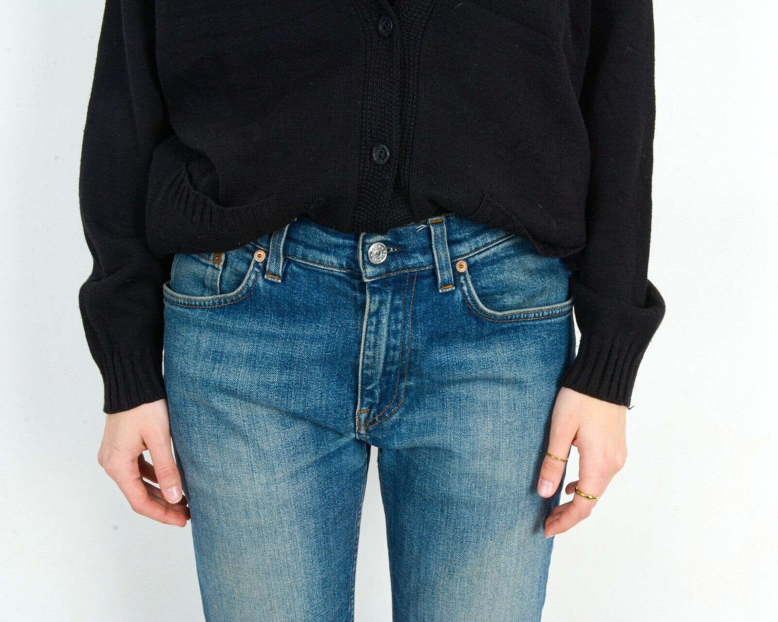 Acne Studios × Vintage W30 L32 Denim Jeans Trousers Pants Bottom Medium Washed Size 30" / US 8 / IT 44 - 5 Thumbnail