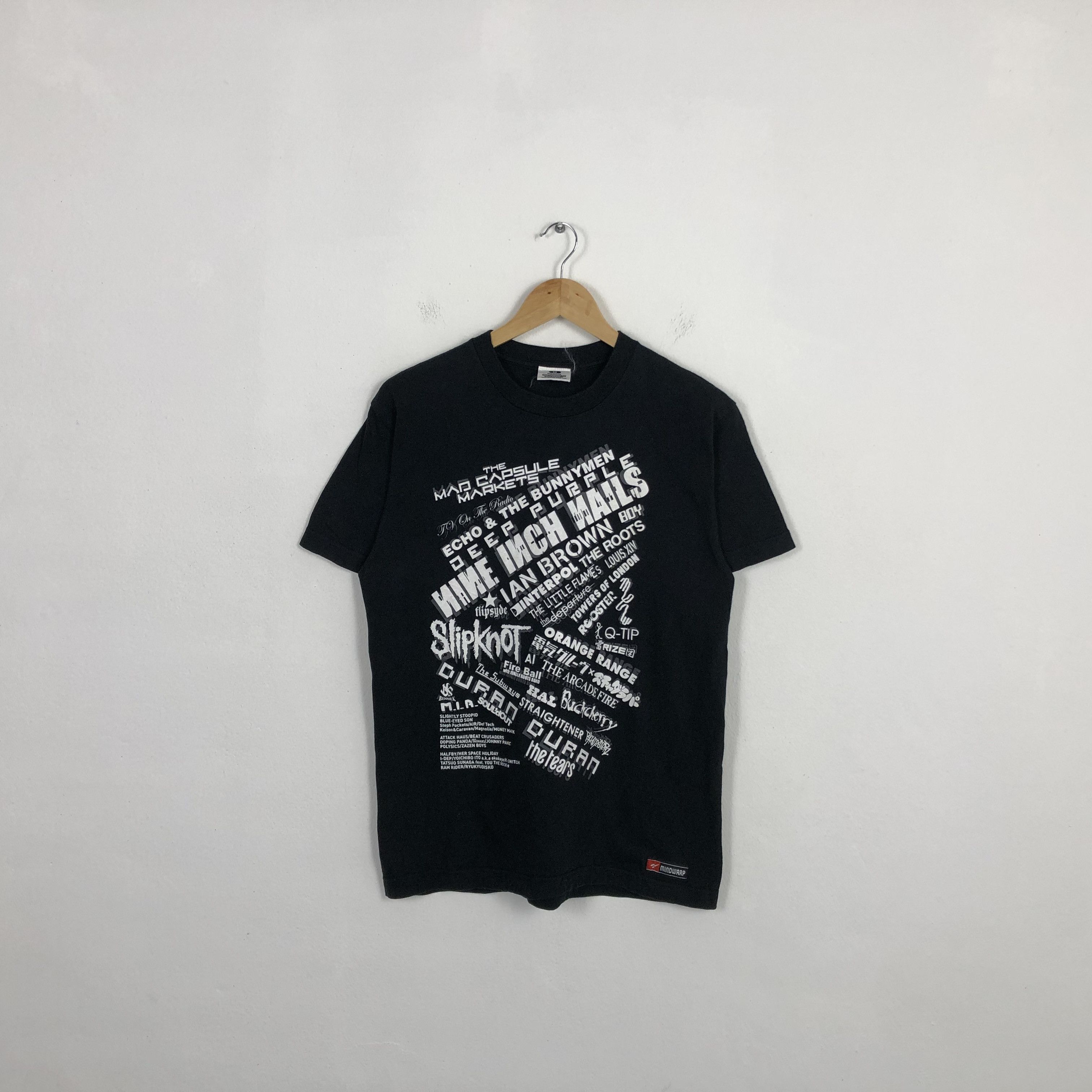 Vintage Nine Inch Nails X Oasis X Weezer Festival Tshirt