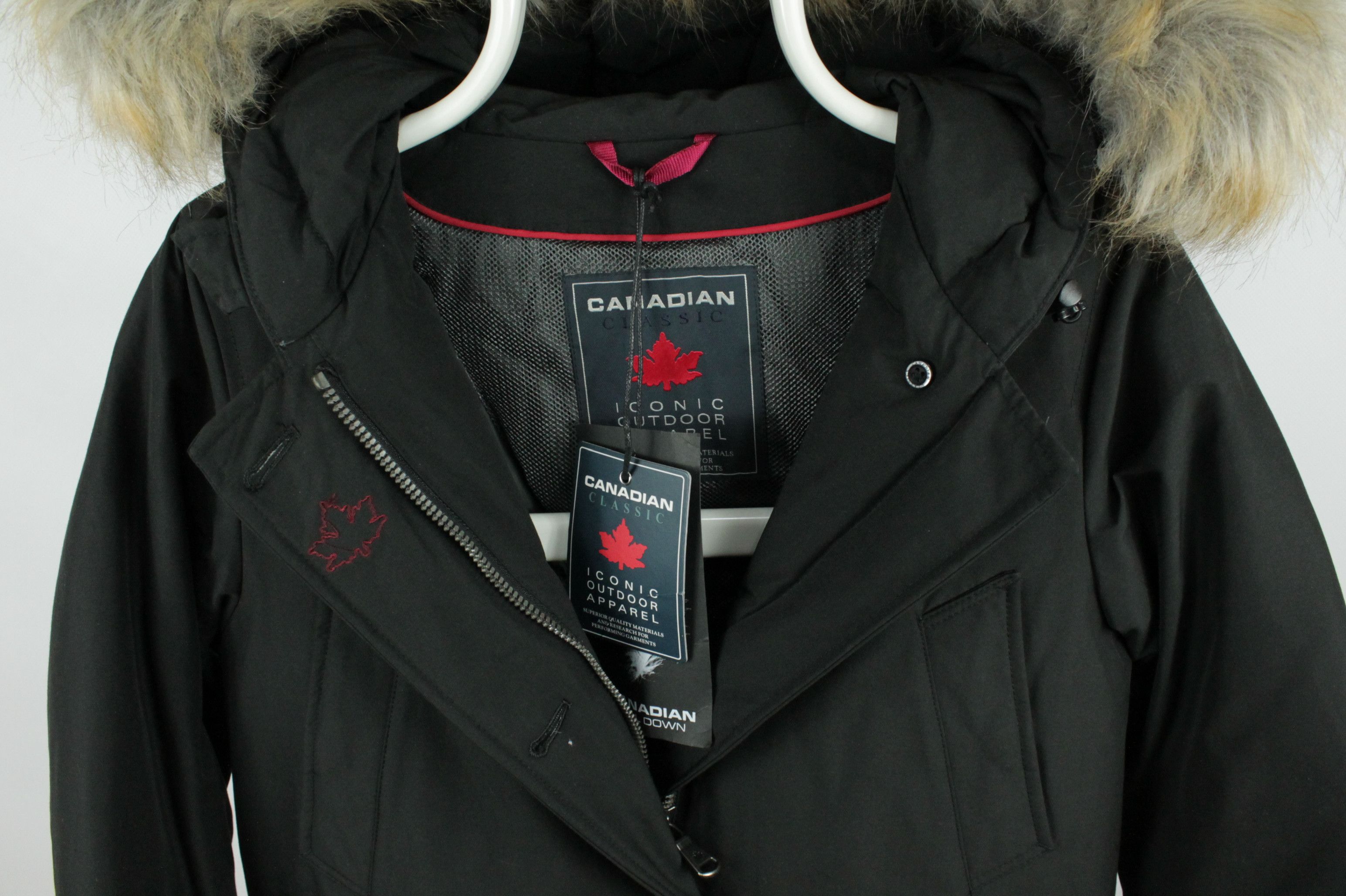 Other Canadian Classic Lindsay Black Down Women's Parka Size M / US 6-8 / IT 42-44 - 5 Thumbnail