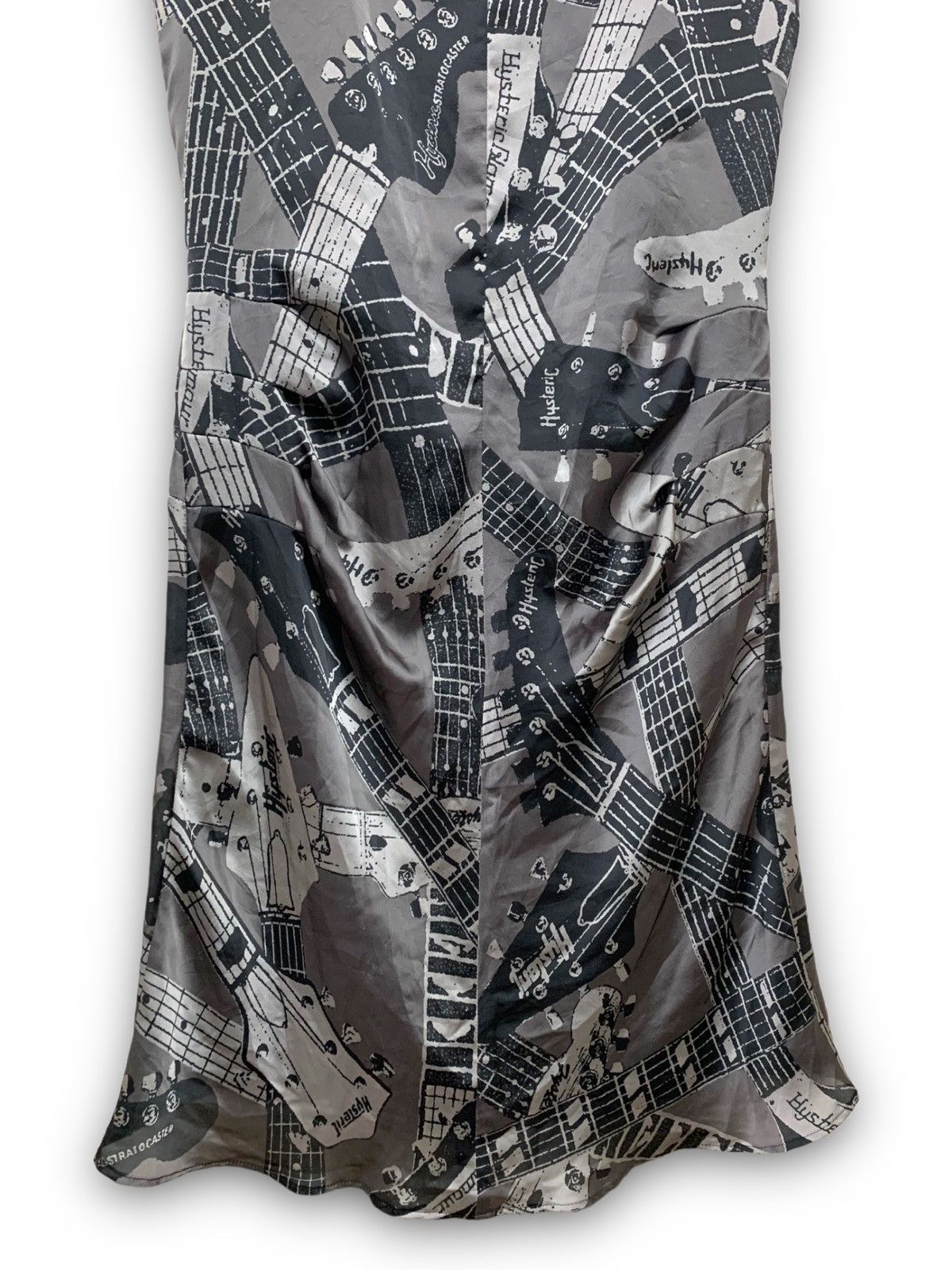 Hysteric Glamour HYSTERIC GLAMOUR FULL PRINT GUITAR MIDI DRESS Size ONE SIZE - 5 Thumbnail