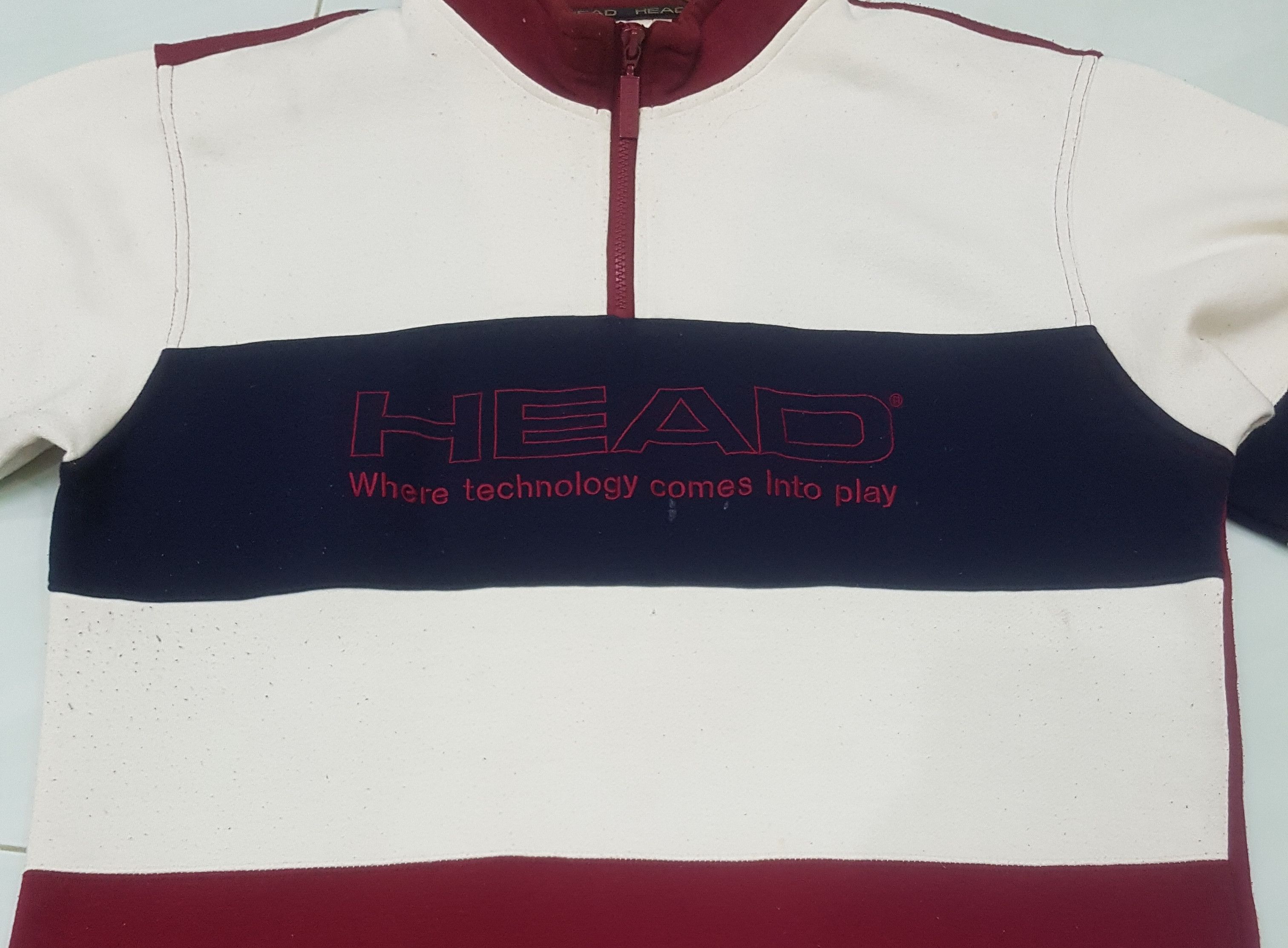 Vintage Vintage Head Embroidery Logo Sweatshirts Size US M / EU 48-50 / 2 - 6 Thumbnail