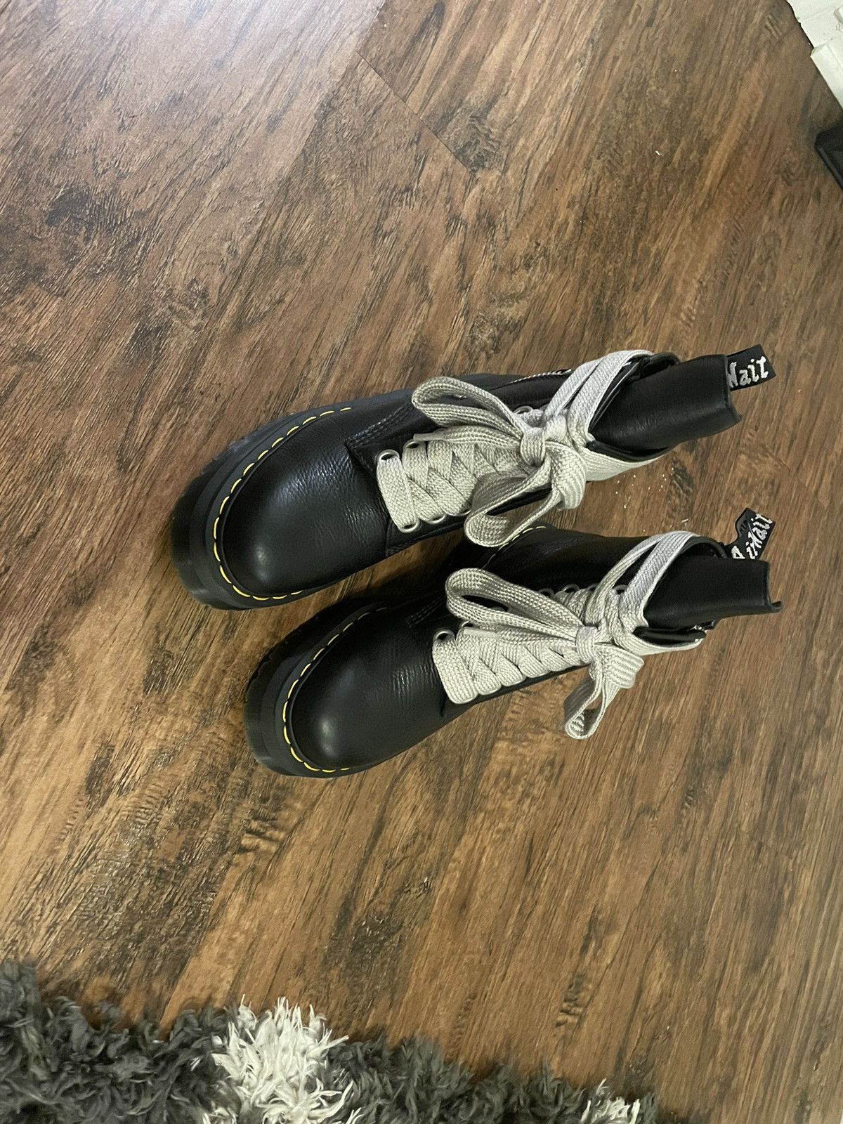 Rick Owens Rick Owens x Dr Martens Jumbo Lace Boot Size US 8 / EU 41 - 4 Thumbnail