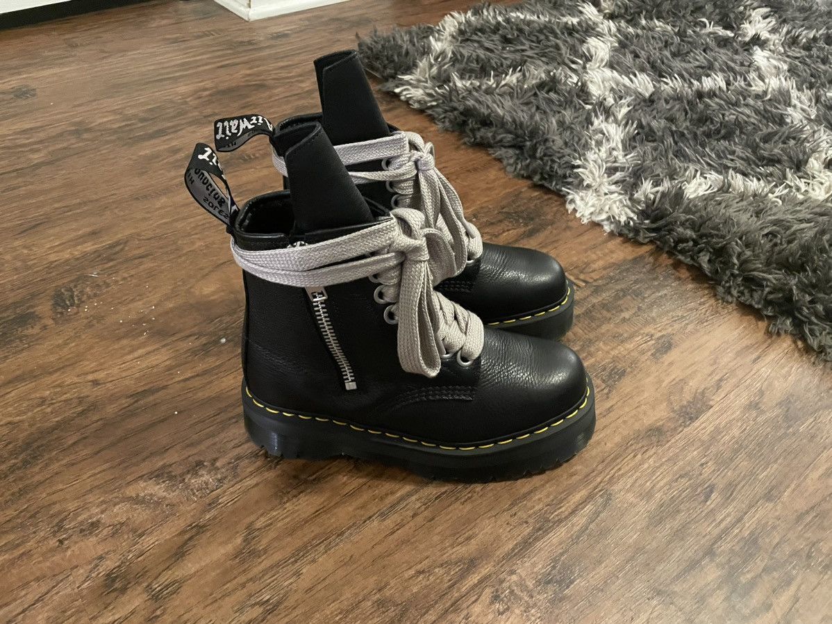 Rick Owens Rick Owens x Dr Martens Jumbo Lace Boot | Grailed