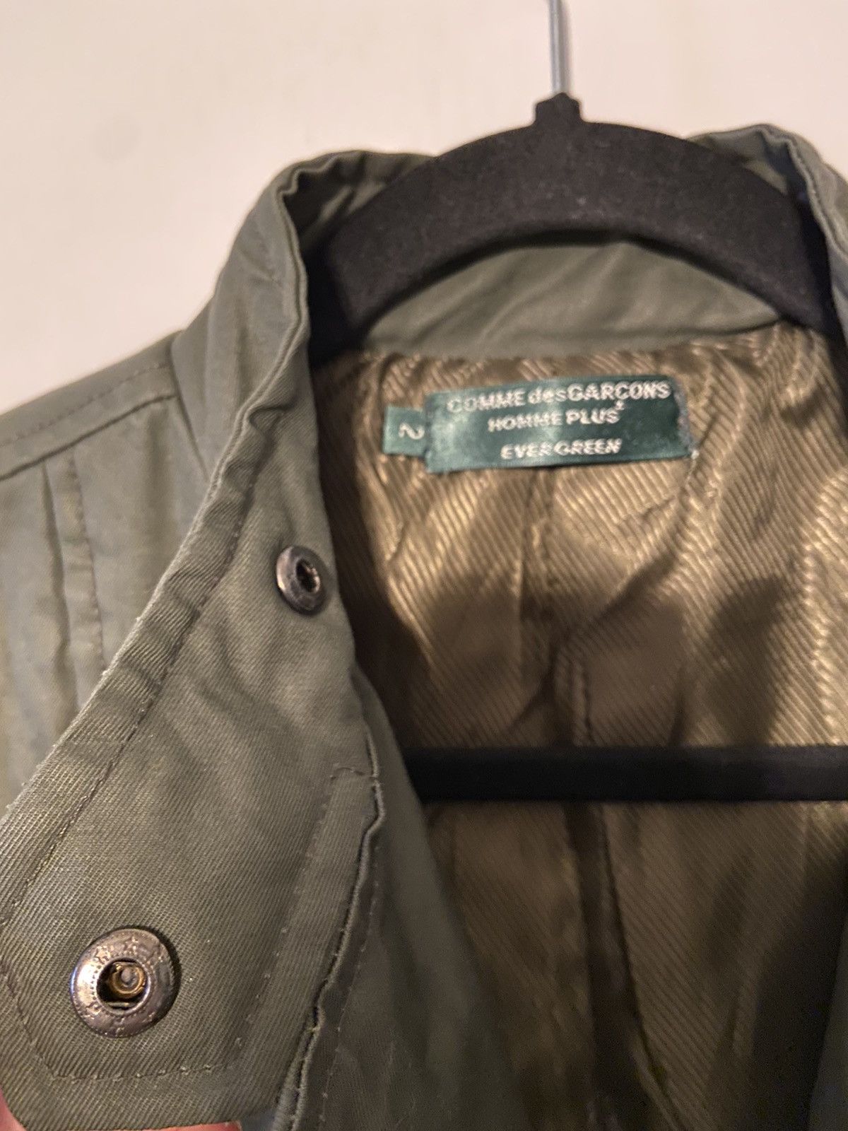 Comme des Garcons Homme Plus Comme Des Garçons Homme Plus Evergreen Zip Jacket Size US S / EU 44-46 / 1 - 4 Thumbnail
