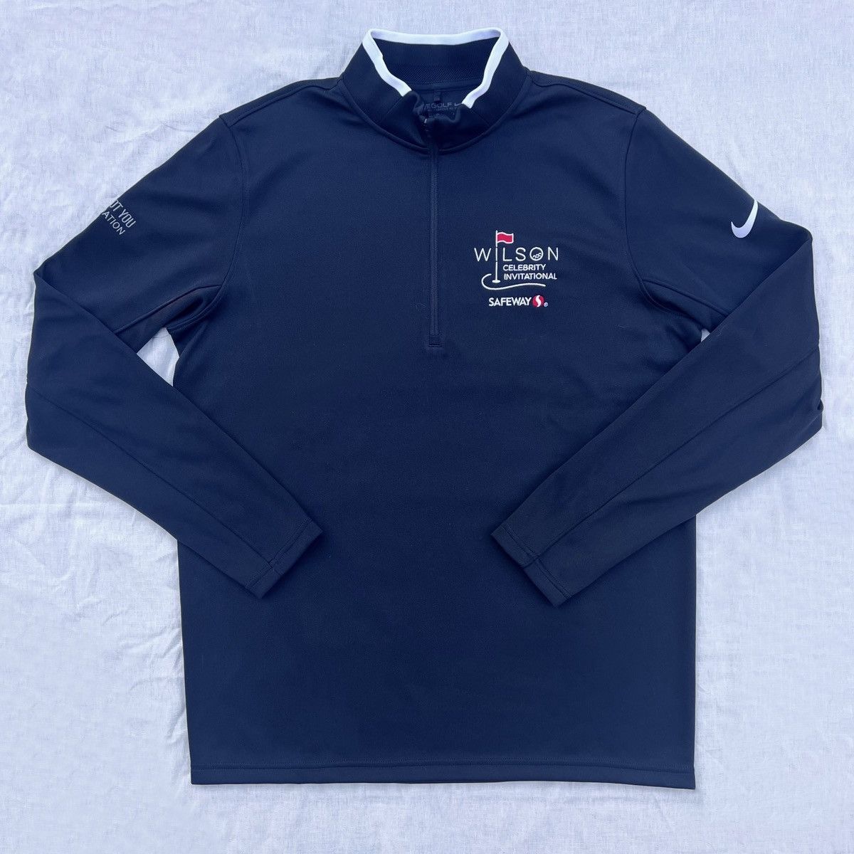 Nike Nike Golf Russell Wilson Black Half Zip Size US M / EU 48-50 / 2 - 1 Thumbnail
