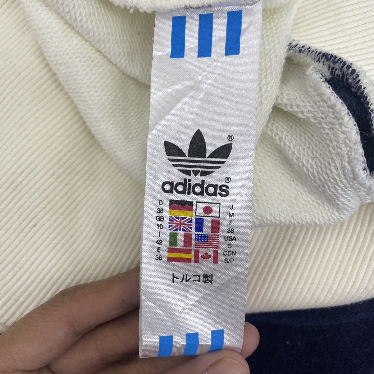 Adidas ADIDAS Printed Logo Short Sleeves White Size M / US 6-8 / IT 42-44 - 4 Thumbnail