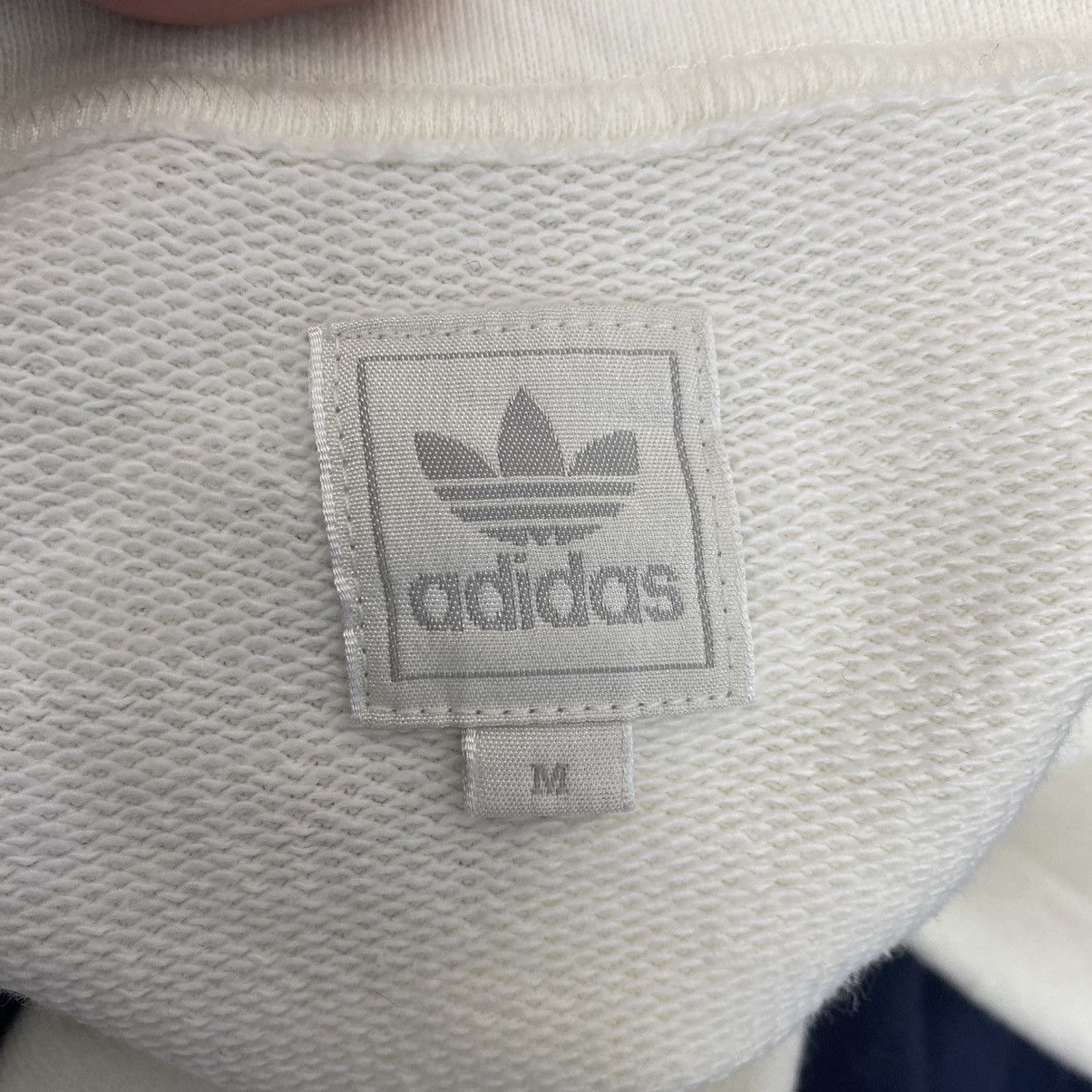 Adidas ADIDAS Printed Logo Short Sleeves White Size M / US 6-8 / IT 42-44 - 3 Thumbnail