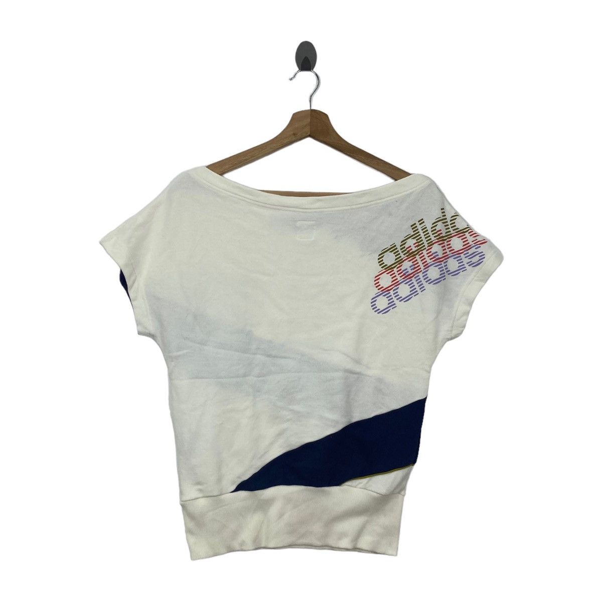 Adidas ADIDAS Printed Logo Short Sleeves White Size M / US 6-8 / IT 42-44 - 8 Thumbnail