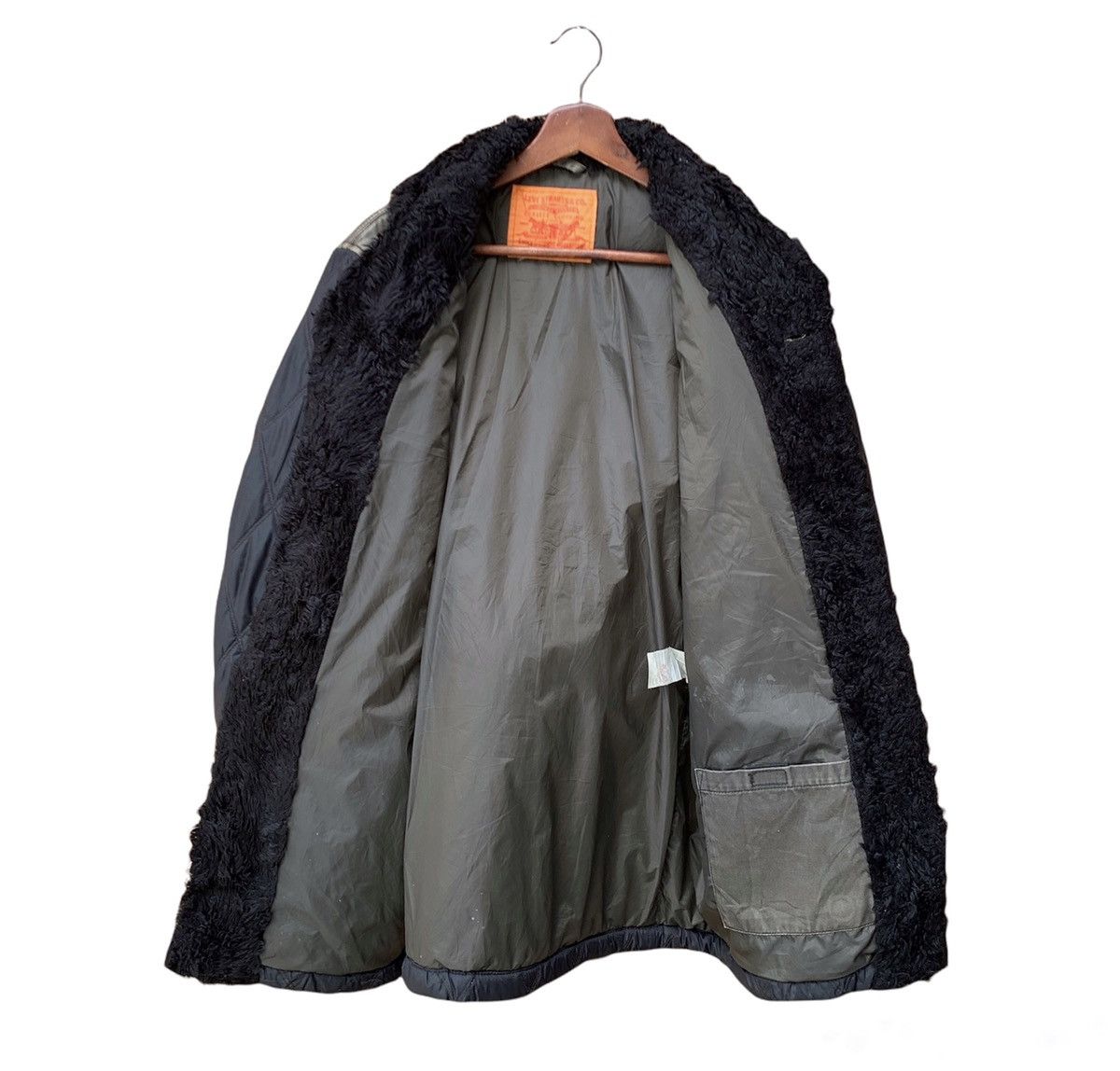 Levi's Levis Quilted Black Jacket Size US M / EU 48-50 / 2 - 3 Thumbnail