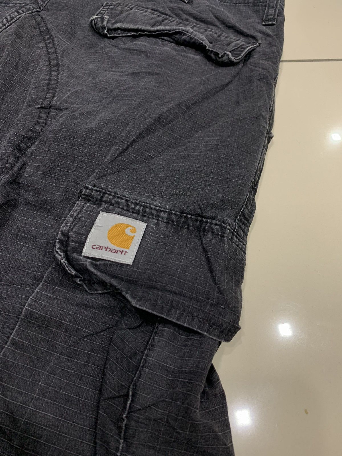 Carhartt VINTAGE DISTRESSED CARHARTT TACTICAL CARGO PANTS Size US 31 - 3 Thumbnail