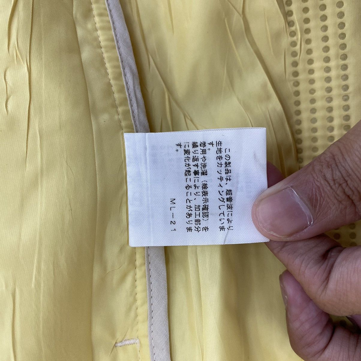 Issey Miyake PLEATS PLEASE By Issey Miyake Japan Brand Beige Coat Jaket Size US M / EU 48-50 / 2 - 8 Thumbnail