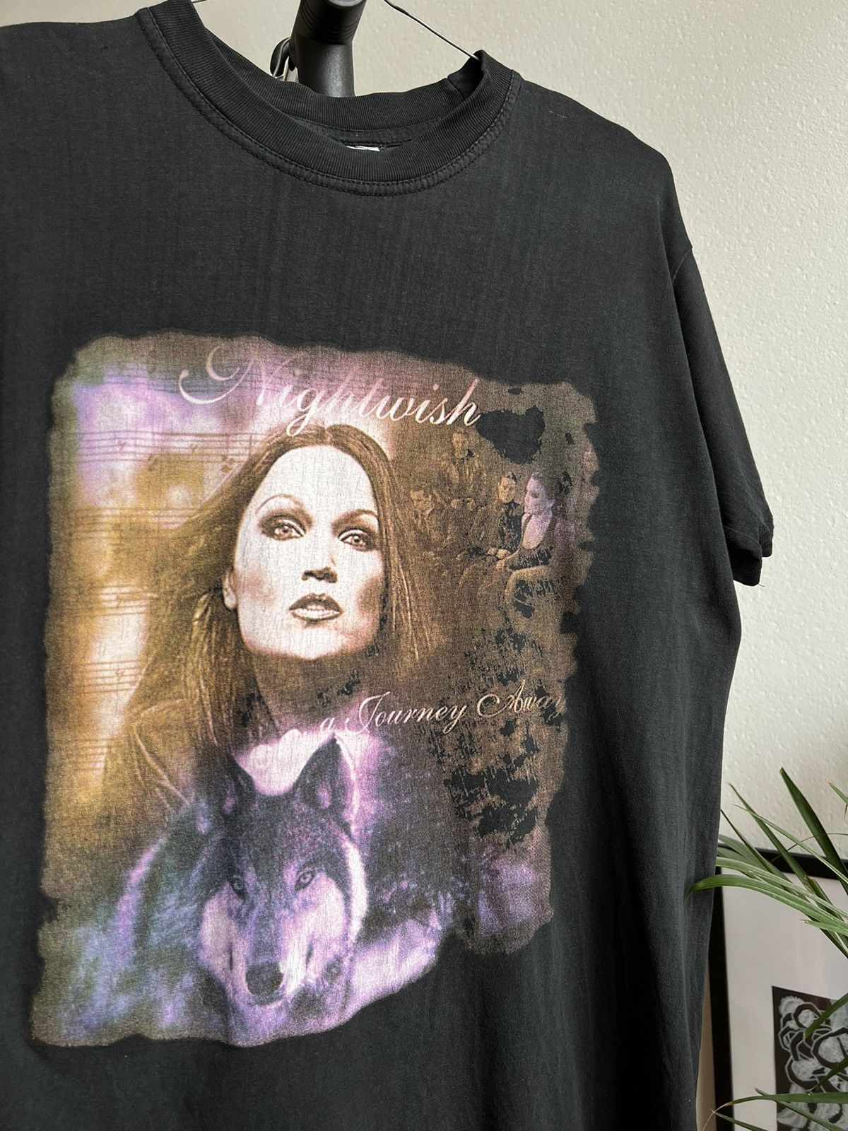 Band Tees Vintage 2000 Rare Nightwish Wishmaster T-Shirt y2k Size US M / EU 48-50 / 2 - 4 Thumbnail