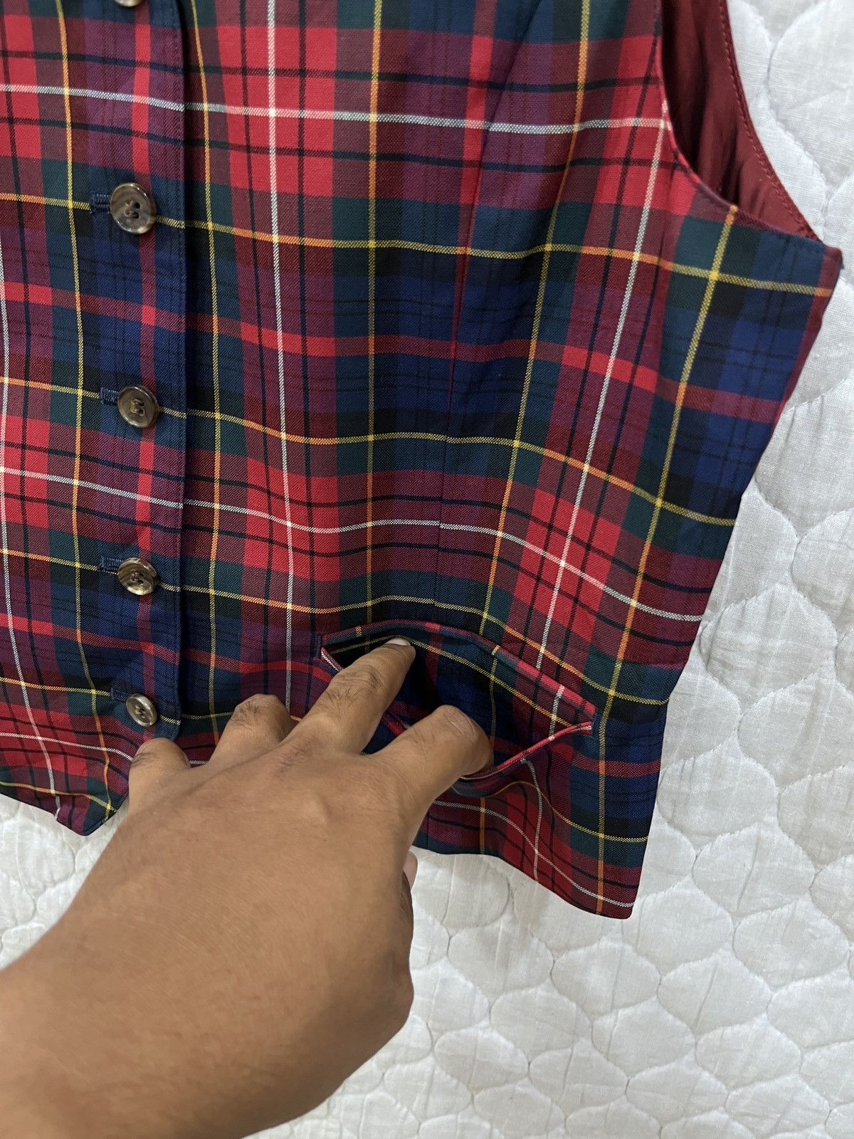 Burberry (Zz). VINTAGE BURBERRYS VEST Size US S / EU 44-46 / 1 - 4 Thumbnail