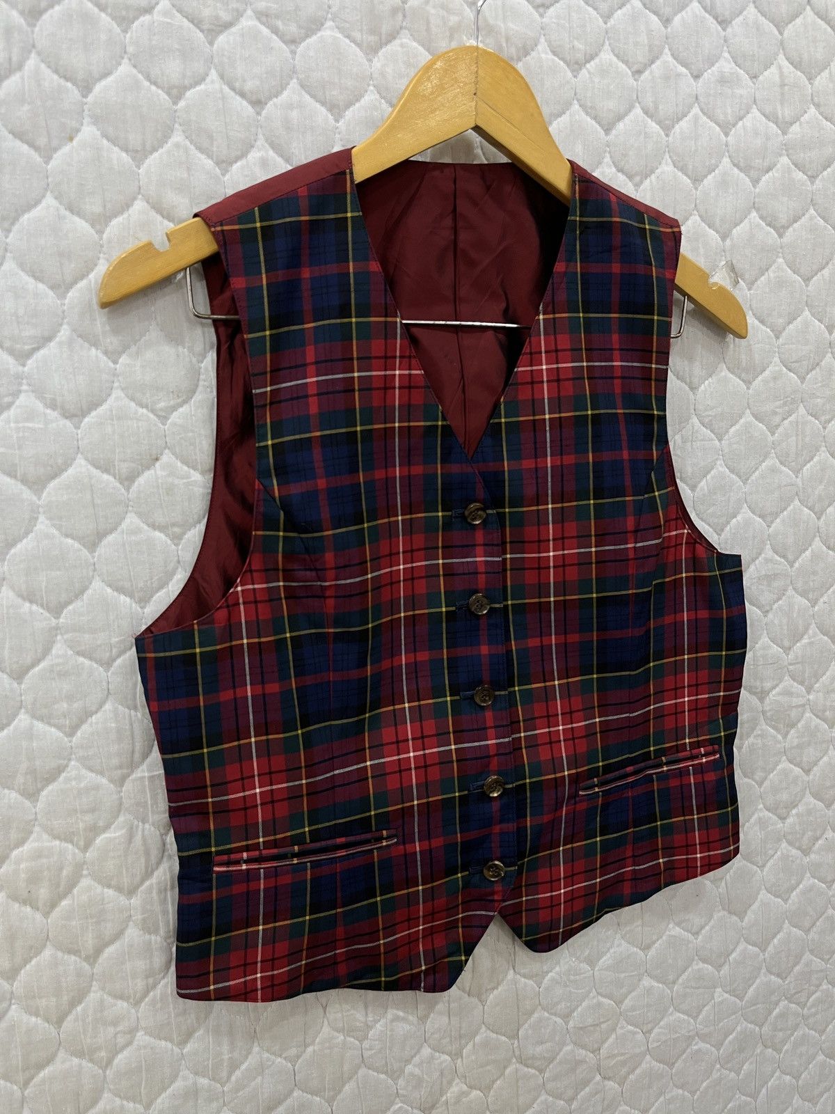 Burberry (Zz). VINTAGE BURBERRYS VEST Size US S / EU 44-46 / 1 - 3 Thumbnail