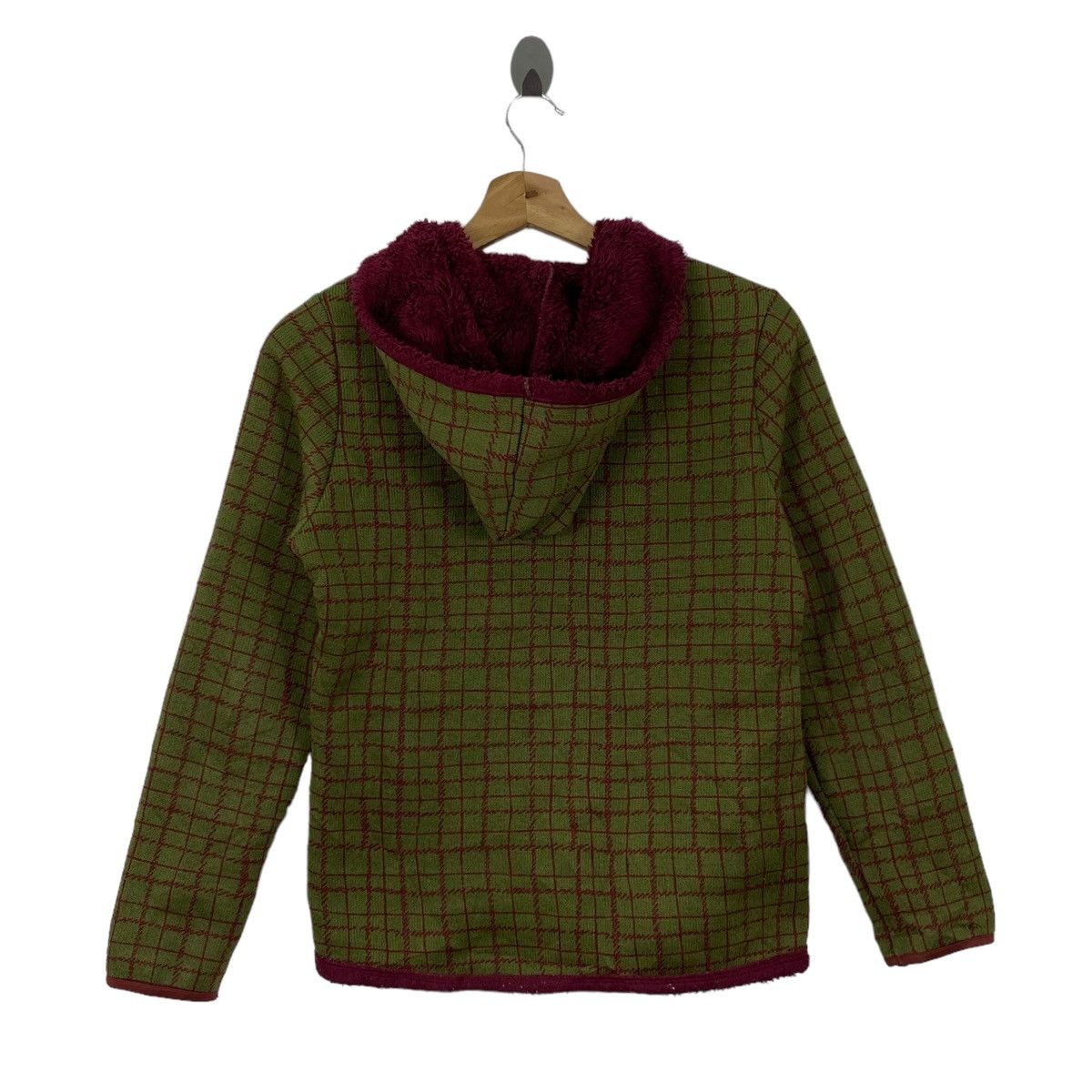 Uniqlo UNIQLO UNDERCOVER UU Check Full Zipper Hooded Kids Sweater Size US XS / EU 42 / 0 - 6 Thumbnail