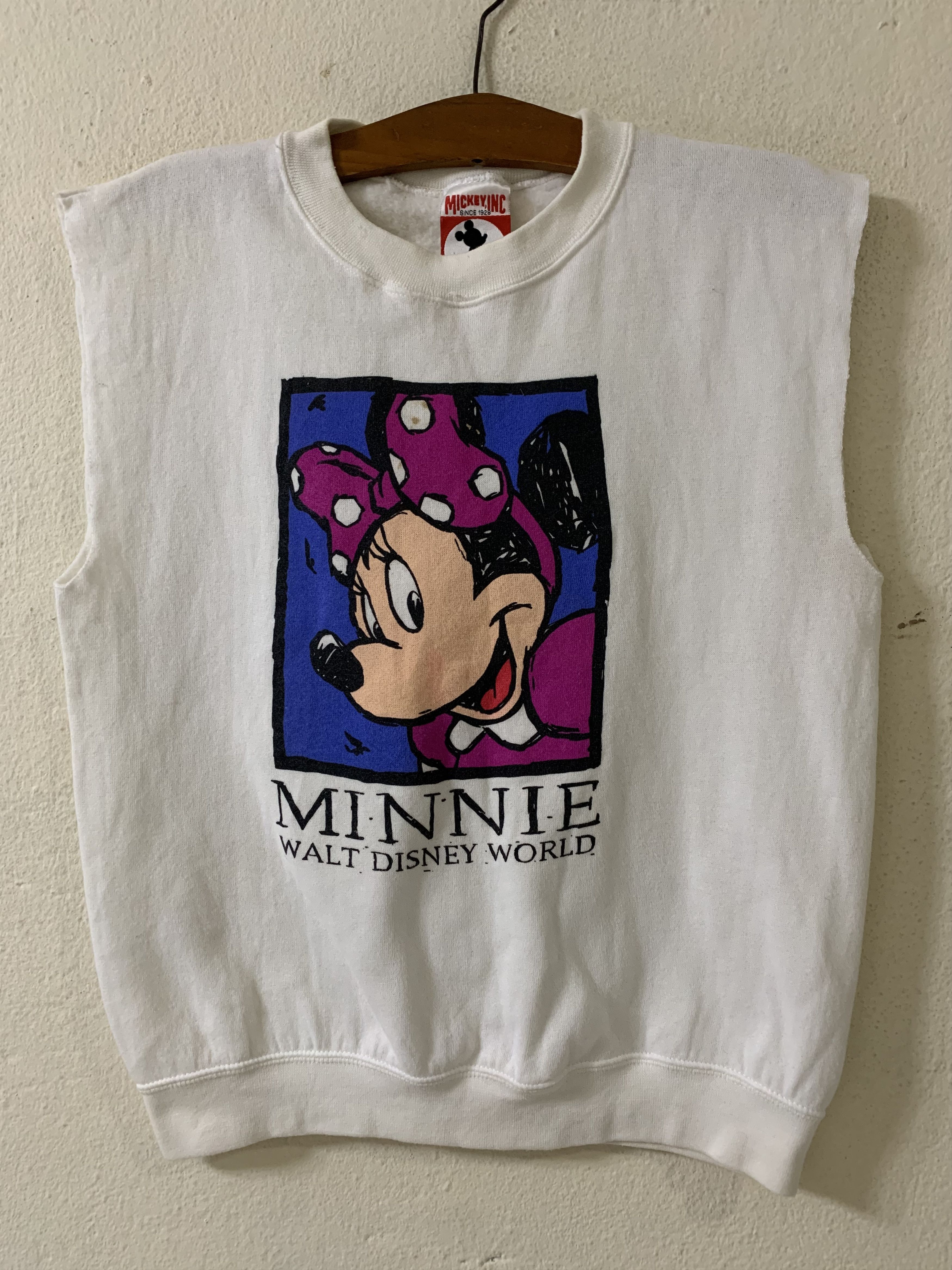 Disney Vintage Mickey Inc Minnie Walt Disney World Tanktop Size US M / EU 48-50 / 2 - 1 Thumbnail