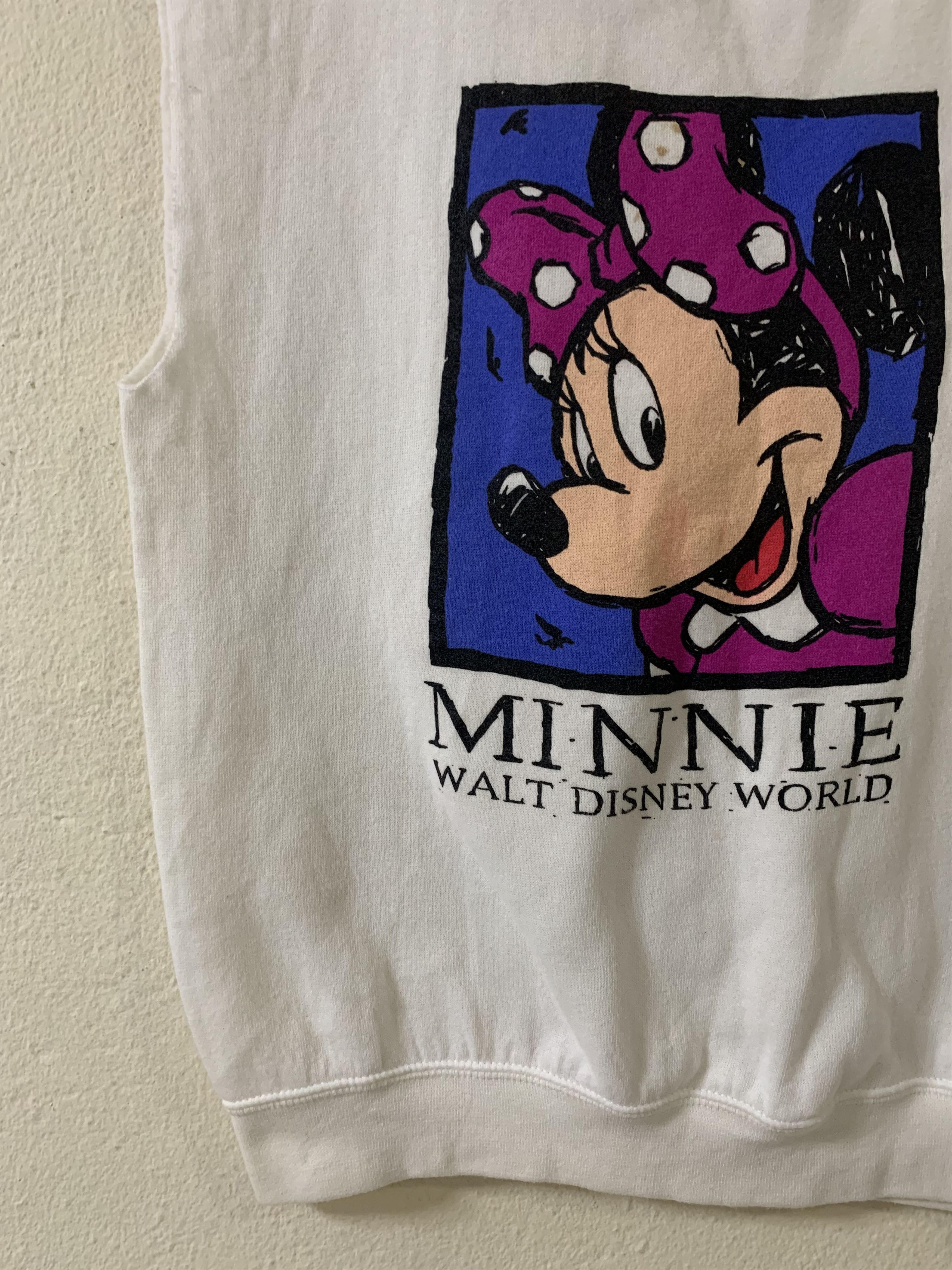 Disney Vintage Mickey Inc Minnie Walt Disney World Tanktop Size US M / EU 48-50 / 2 - 3 Thumbnail