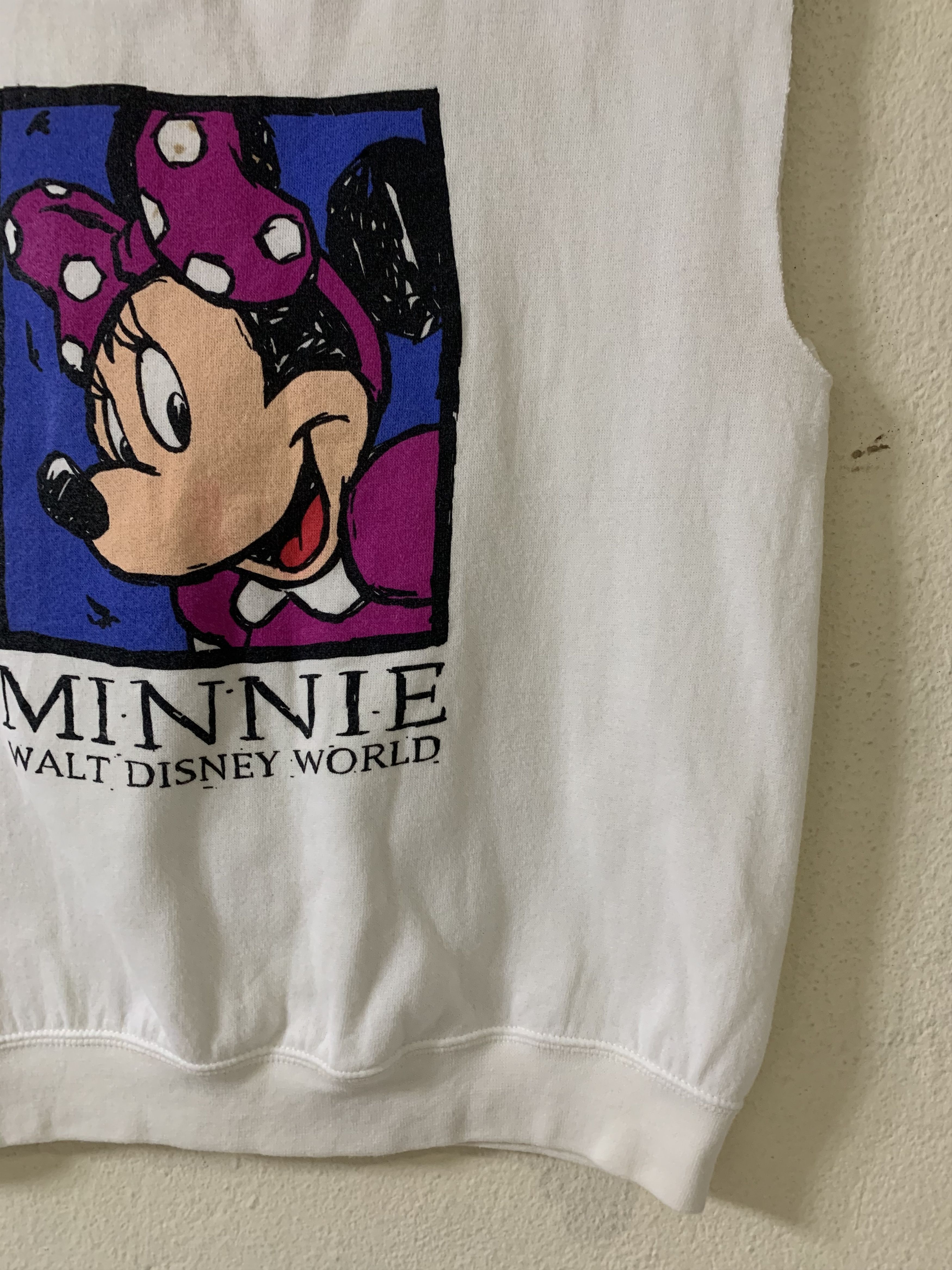 Disney Vintage Mickey Inc Minnie Walt Disney World Tanktop Size US M / EU 48-50 / 2 - 2 Thumbnail