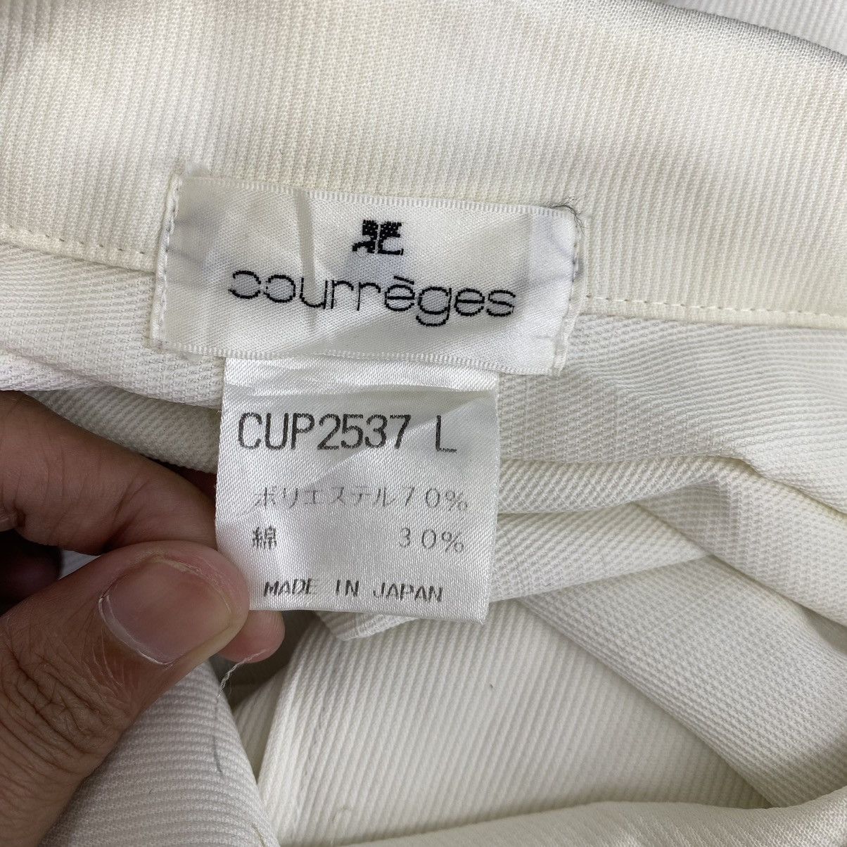 Courreges COURREGES French Brand Button Up Pocket Short Dress Size L / US 10 / IT 46 - 6 Thumbnail