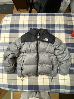 North Face Nuptse Grey | Grailed