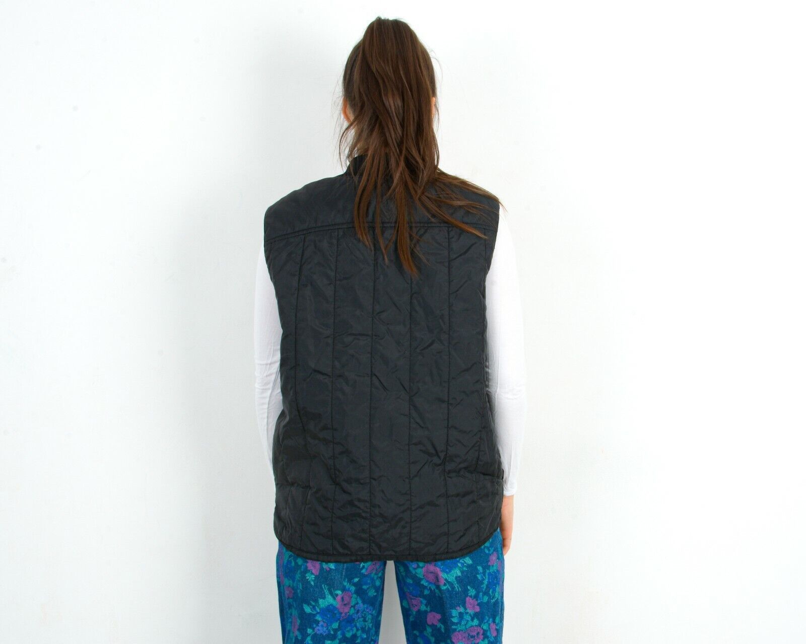 Other × Vintage Rocky Vest Puffer Tank Gilet Waistcoat Body Warmer Full Zip Size M / US 6-8 / IT 42-44 - 4 Thumbnail
