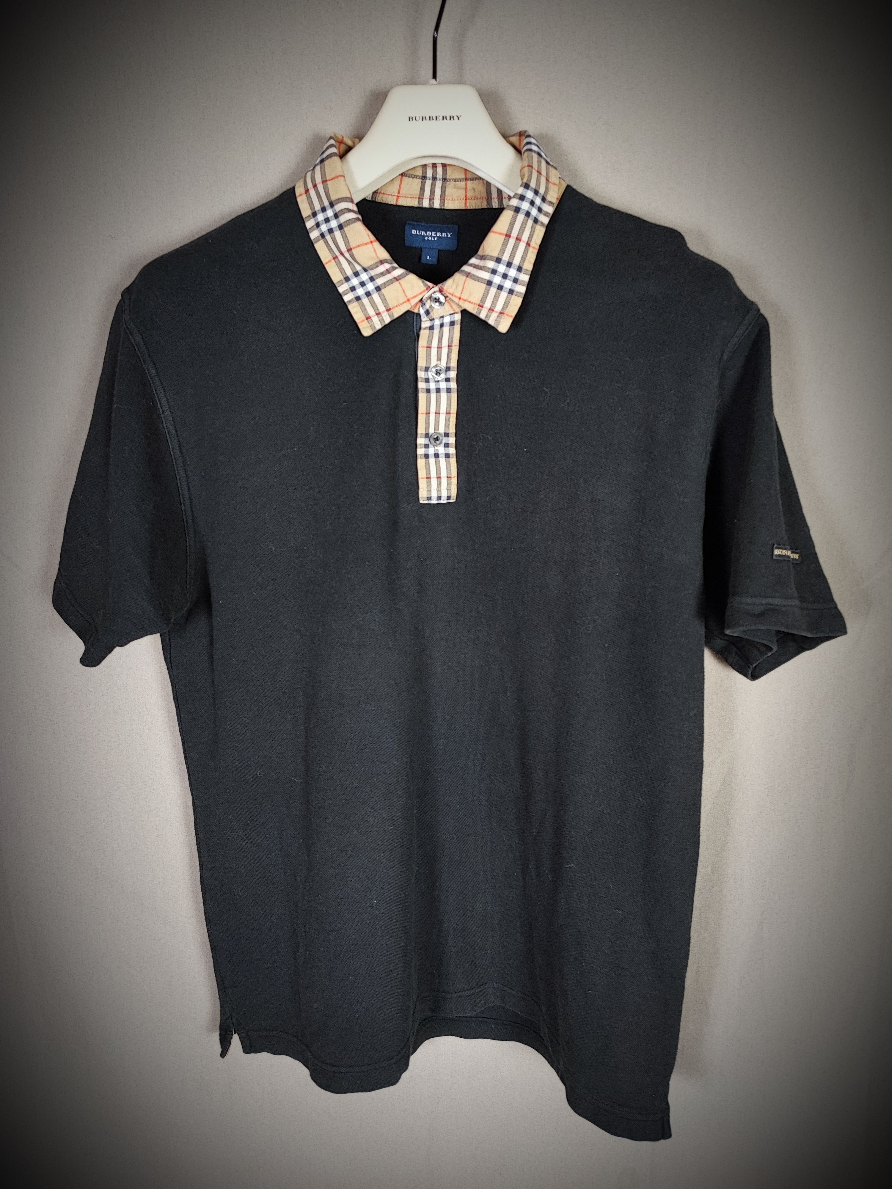 Burberry 🔥Rare Burberry polo shirt L🔥 Size US L / EU 52-54 / 3 - 2 Thumbnail