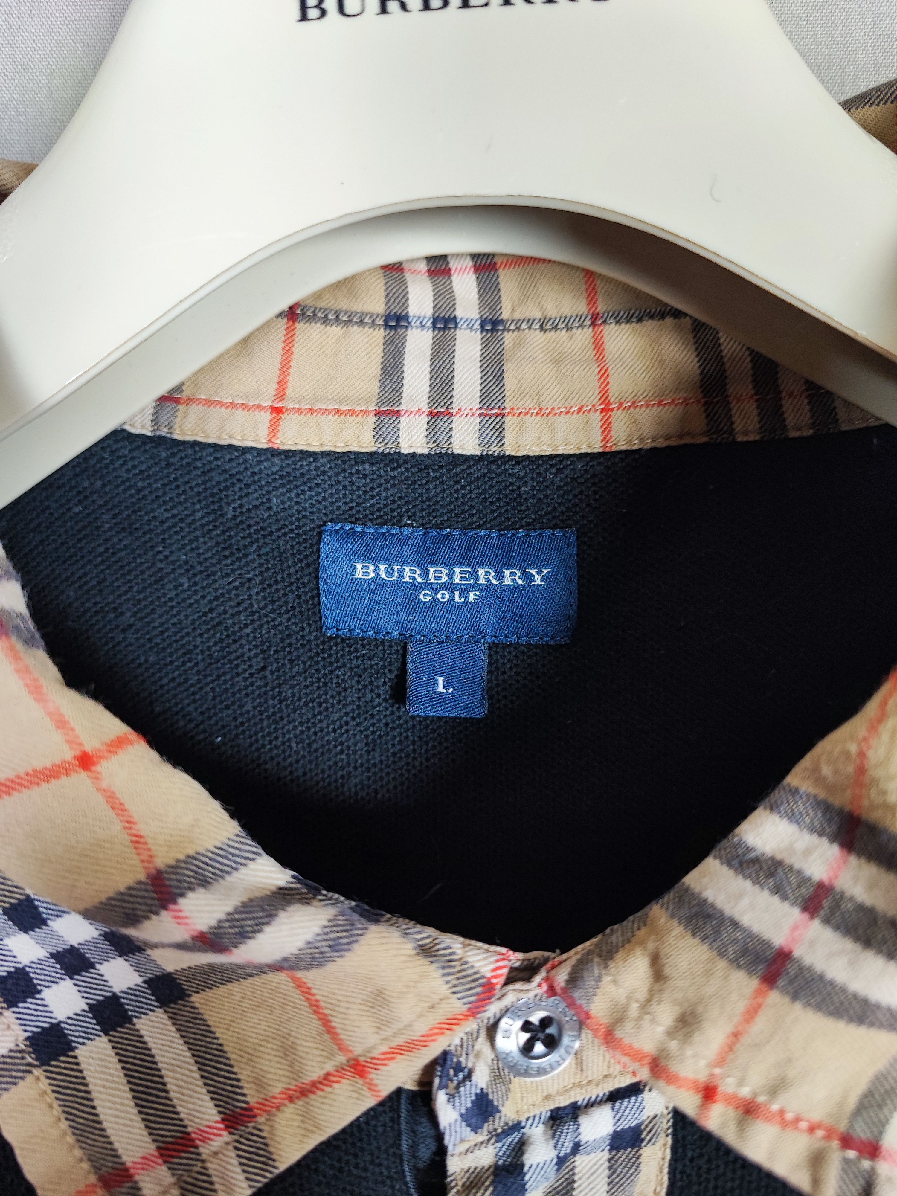 Burberry 🔥Rare Burberry polo shirt L🔥 Size US L / EU 52-54 / 3 - 3 Thumbnail