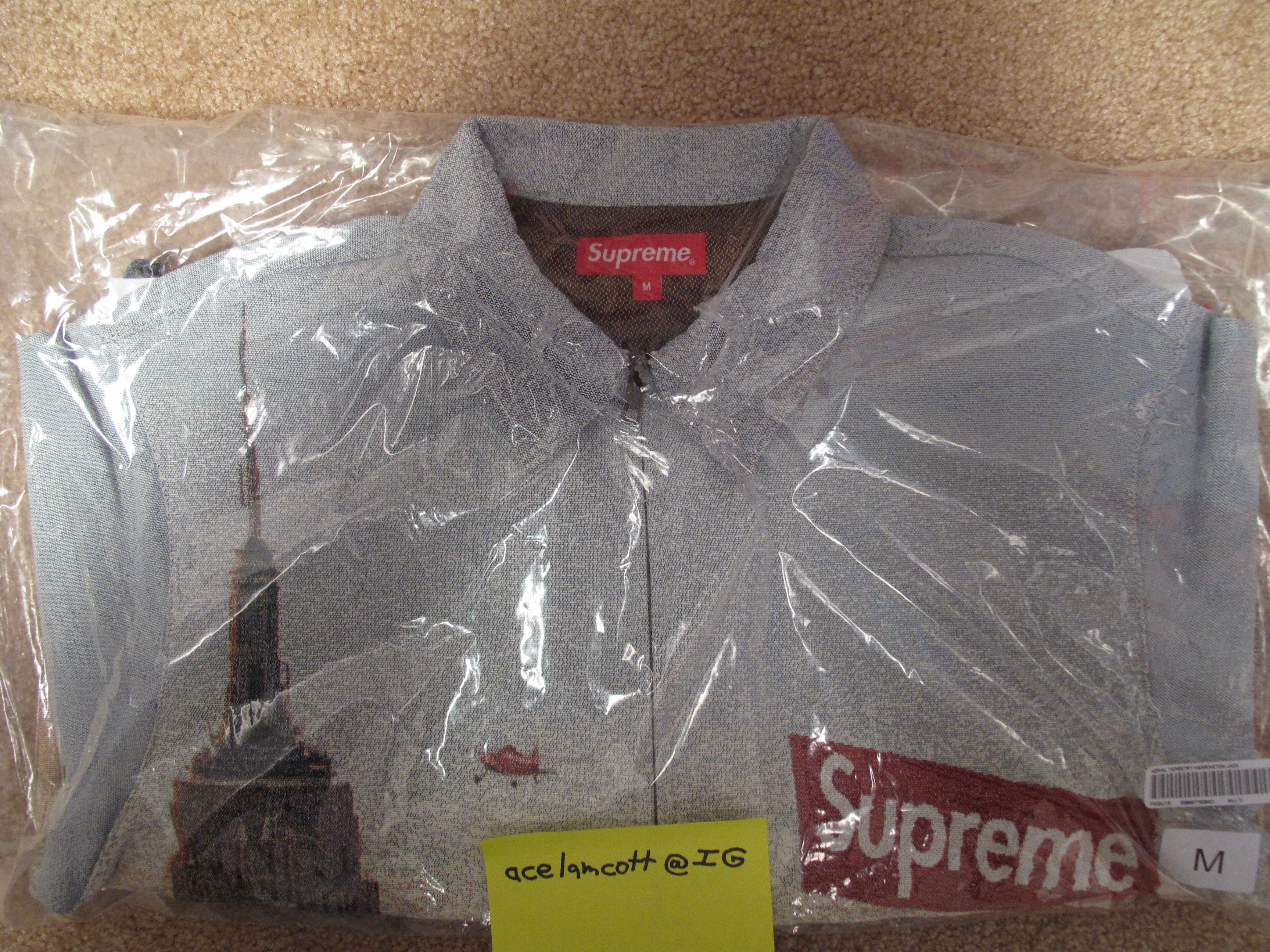 Supreme Supreme Aerial Tapestry Harrington Jacket | Grailed