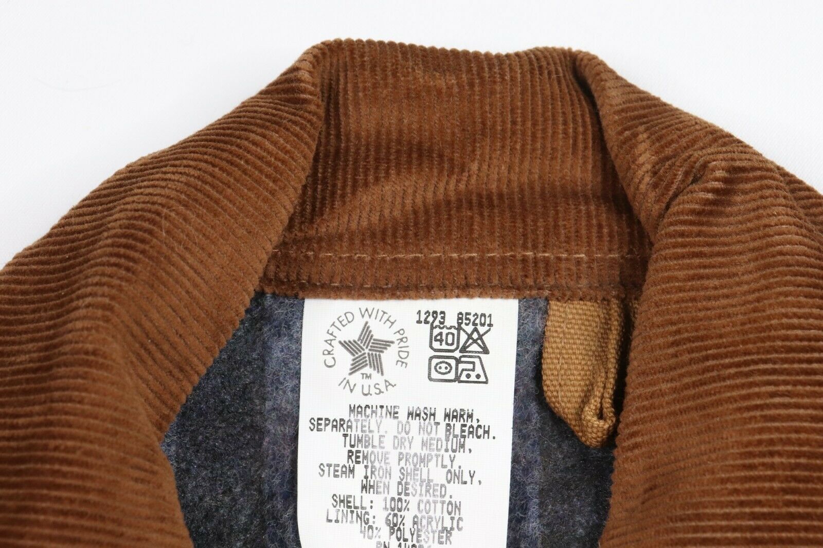 Carhartt × Vintage NOS Vintage 90s Carhartt Blanket Lined Chore Barn Jacket 42 Size US L / EU 52-54 / 3 - 6 Thumbnail