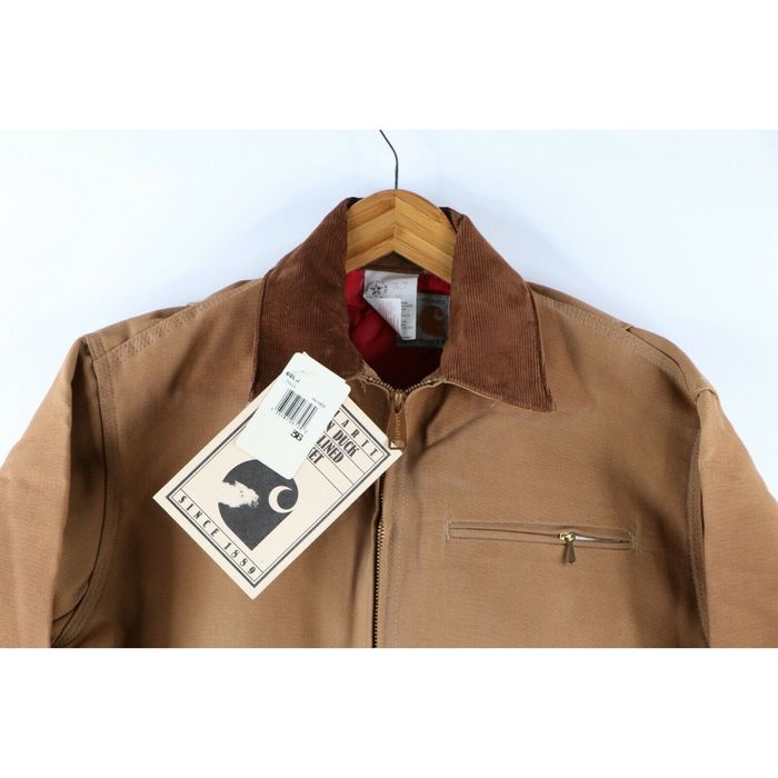 Vintage NOS Vintage 80s Carhartt Detroit 100 Year Lined Jacket