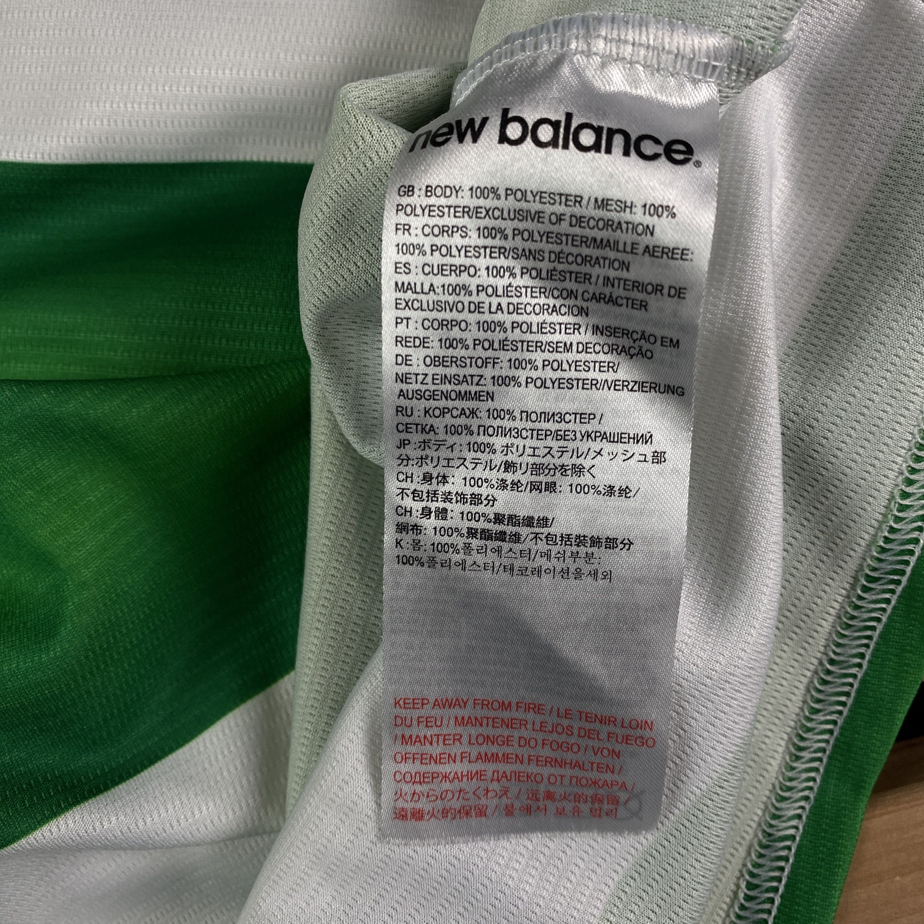 New Balance Men’s Football T-Shirt Jersey New Balance Celtic Size XL Size US XL / EU 56 / 4 - 6 Thumbnail