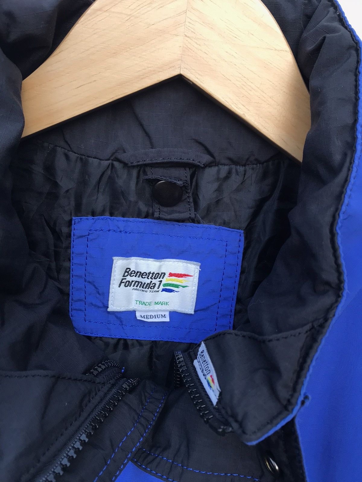 Benetton Benetton Formula One Multipocket Light Jacket Size US M / EU 48-50 / 2 - 2 Thumbnail