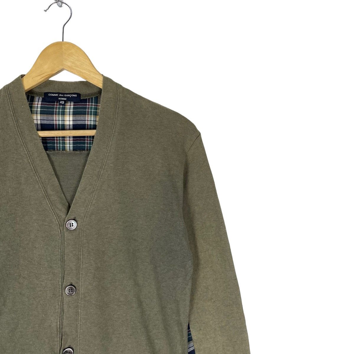 Comme des Garcons Homme ❄️CDG HOMME SS2009 PLAIDS TARTAN CARDIGAN Size US XS / EU 42 / 0 - 5 Thumbnail