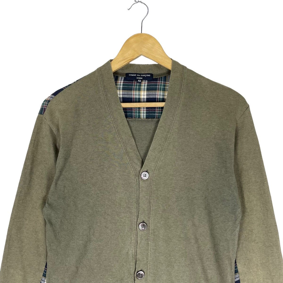 Comme des Garcons Homme ❄️CDG HOMME SS2009 PLAIDS TARTAN CARDIGAN Size US XS / EU 42 / 0 - 4 Thumbnail