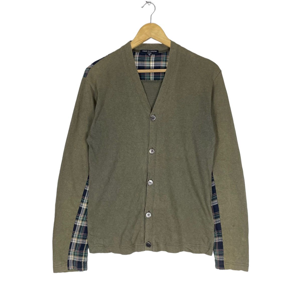 Comme des Garcons Homme ❄️CDG HOMME SS2009 PLAIDS TARTAN CARDIGAN Size US XS / EU 42 / 0 - 3 Thumbnail