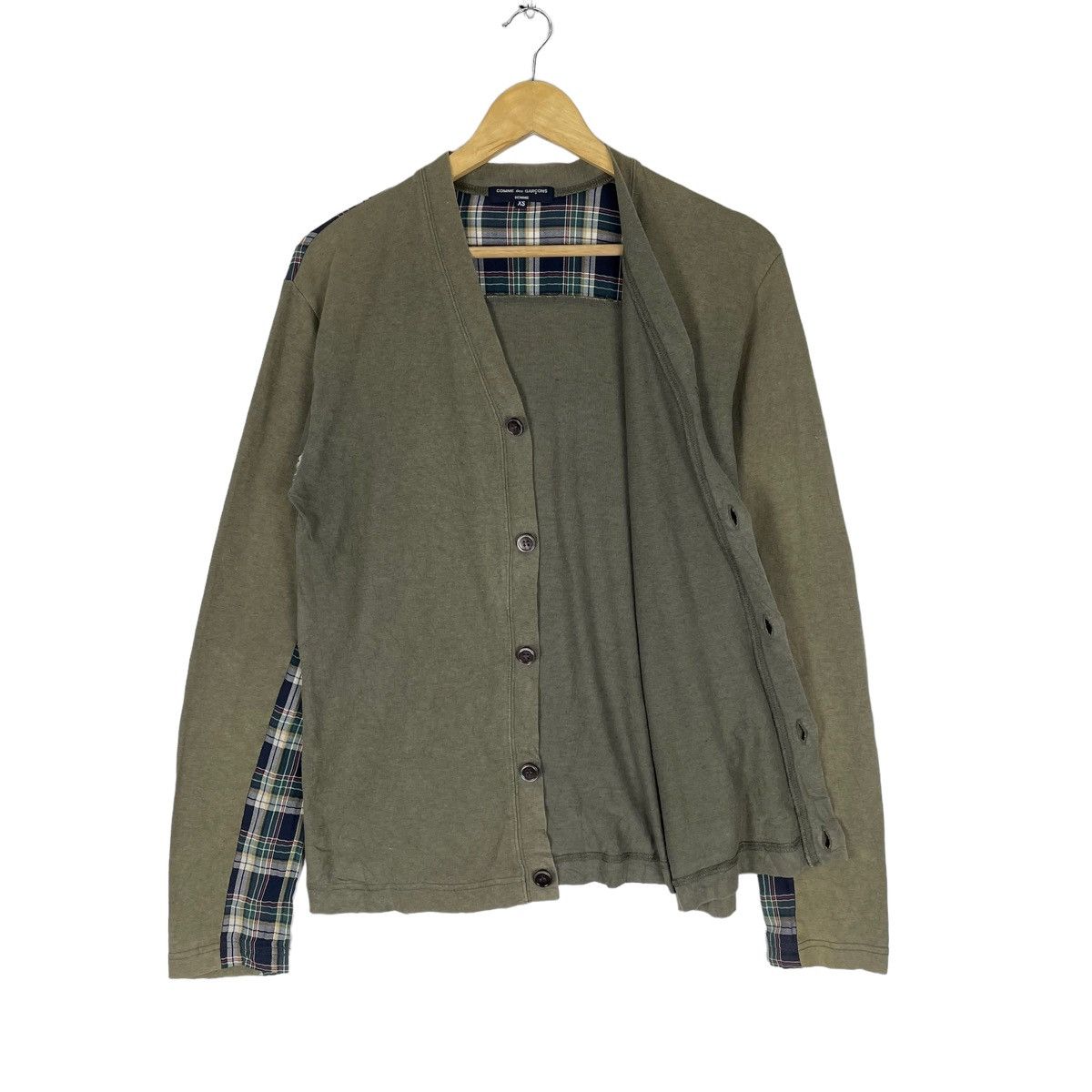 Comme des Garcons Homme ❄️CDG HOMME SS2009 PLAIDS TARTAN CARDIGAN Size US XS / EU 42 / 0 - 9 Thumbnail